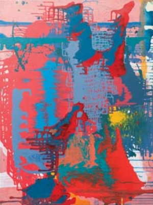 10 This Way Up: romancing the paint: YOLANDE NORRIS Dan Zhu, Figure 2 , 2010, acrylic on board, 122 x 91cm