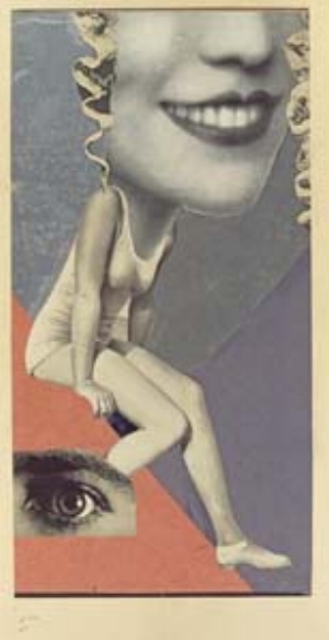 3 The Mad Square: Modernity in German Art, 1910-1937: ROGER BENJAMIN Hannah Hoch, Made for a party , 1936, collage, 36 x 19.8cm. INSTITUTE FOR FOREIGN CULTURAL RELATIONS, STUTTGART. © HANNAH HOCH/VG BILD-KUNST, BONN