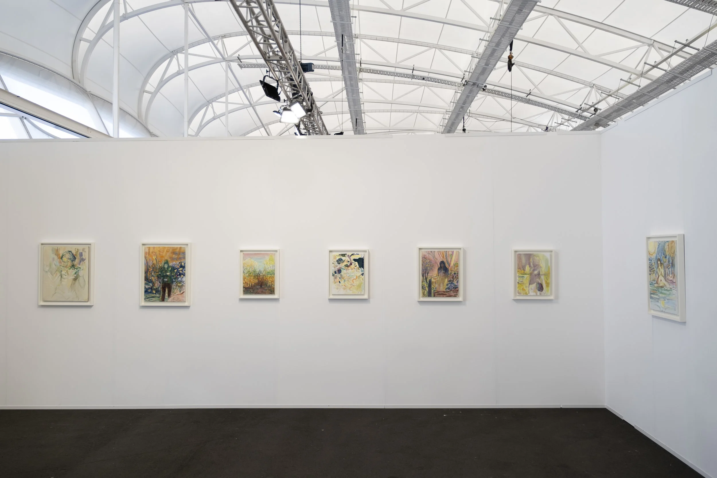 Auckland Art Fair 2019 , installation view, The Cloud, Auckland, May 2019, featuring the work of Séraphine Pick; image courtesy Michael Lett, Auckland; photo: Josef Scott