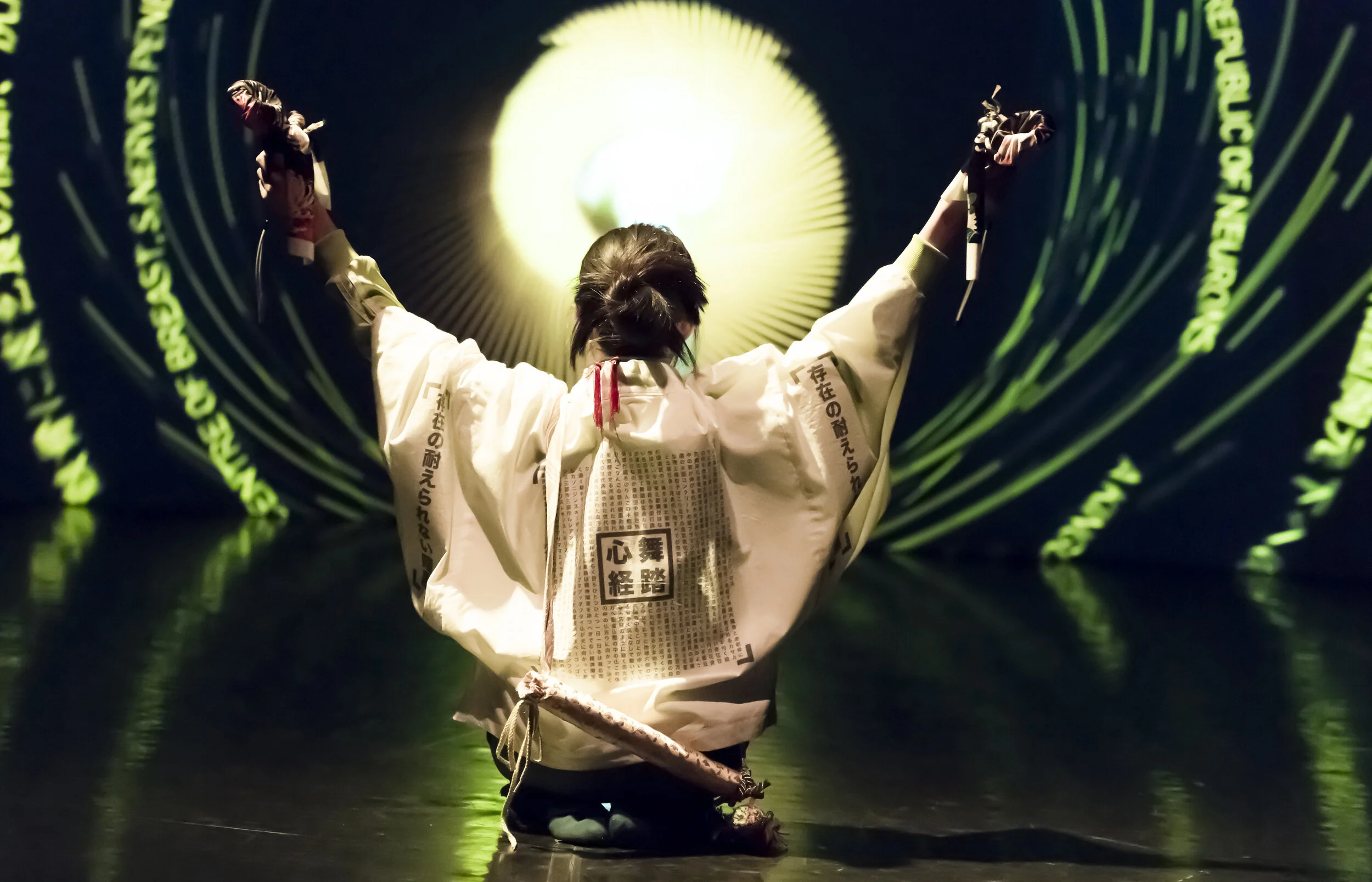 1 Dispatches: andrew stephens   Choy Ka Fai,  Unbearable Darkness , 2019, production still; courtesy the artist and Performance Space, Sydney; photo: Katja Illner