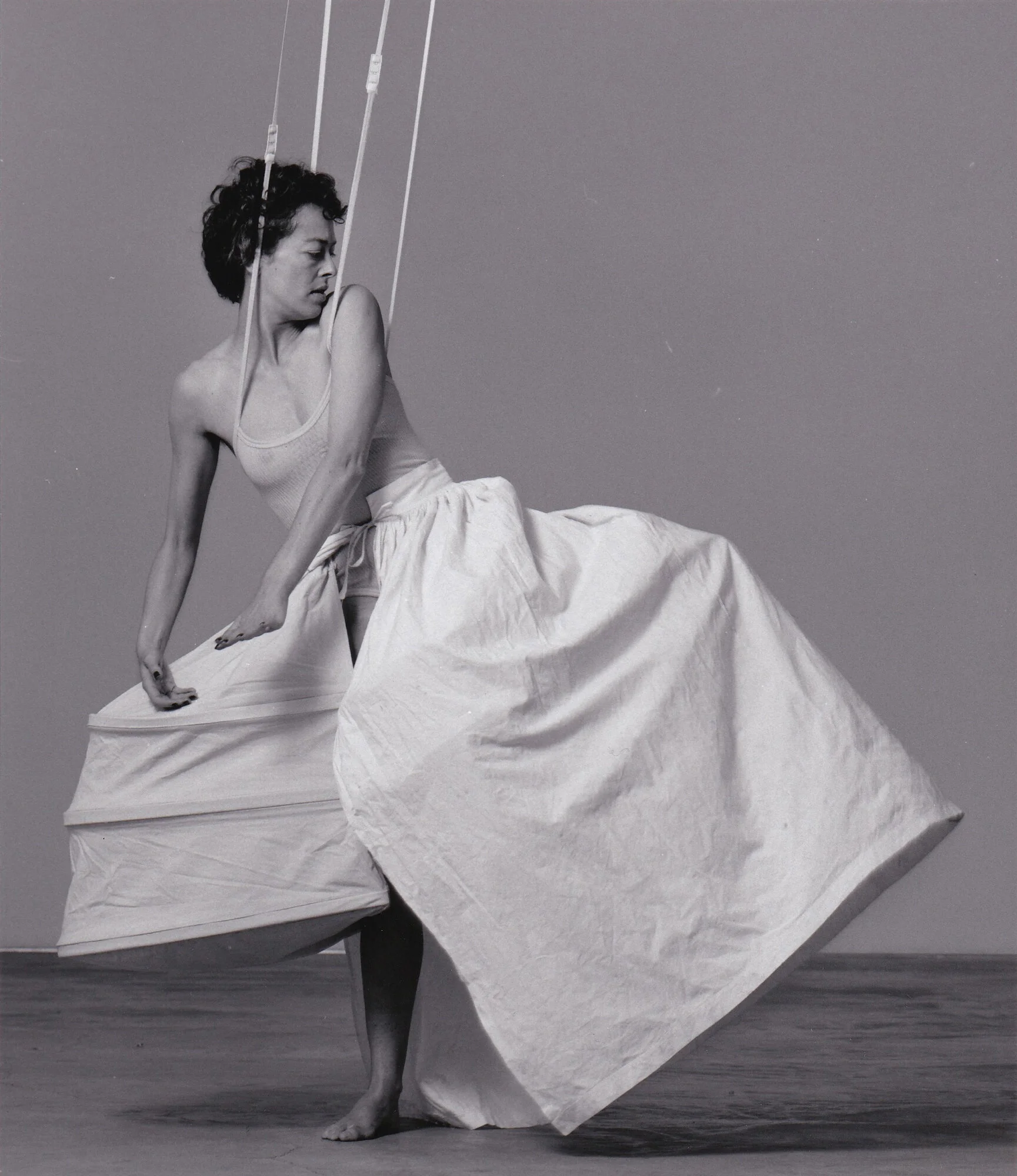 2 Notes from the field: Chloé Wolifson   Shelley Lasica,  Dress: A Costumed Performance , 1998, documentation of collaboration with designer Martin Grant; courtesy the artist; photo: Kate Gollings