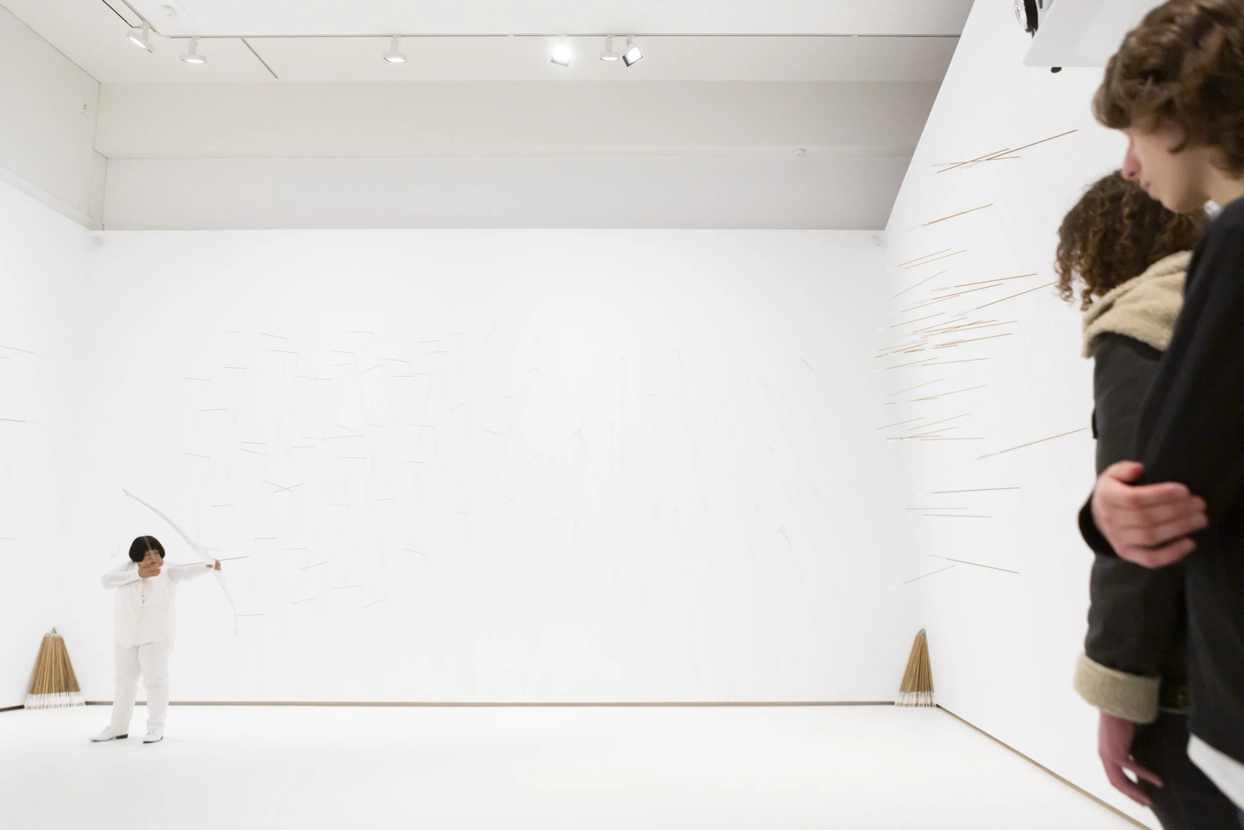 8 worlds not far from here; tarun nagesh,  canberra    Melati Suryodarmo,  Transaction of hollows , 2016/19, restaging of original durational performance (comprising bow, 800 arrows and costume); image courtesy the National Gallery of Australia, Canberra; © Melati Suryodarmo