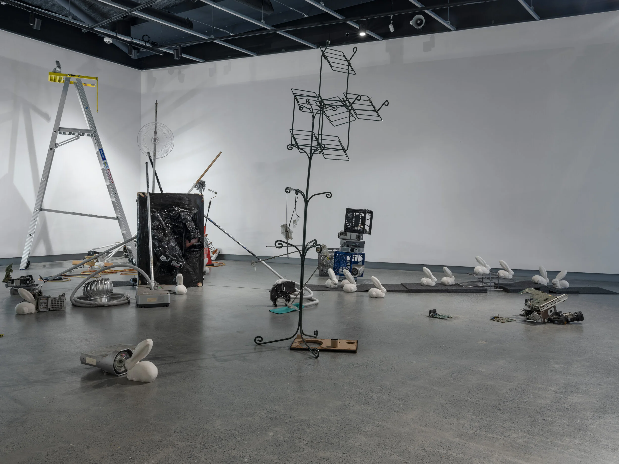 8 a space to speculate: bonita ely’s ‘future tense’ at griffith: hilary thurlow,  brisbane    Bonita Ely, We Live to Be Surprised , 1989/2019, installation view, Griffith University Art Museum, Brisbane, 2019; plaster, mixed media, dimensions variable; image courtesy the artist and Milani Gallery, Brisbane; photo: Carl Warner