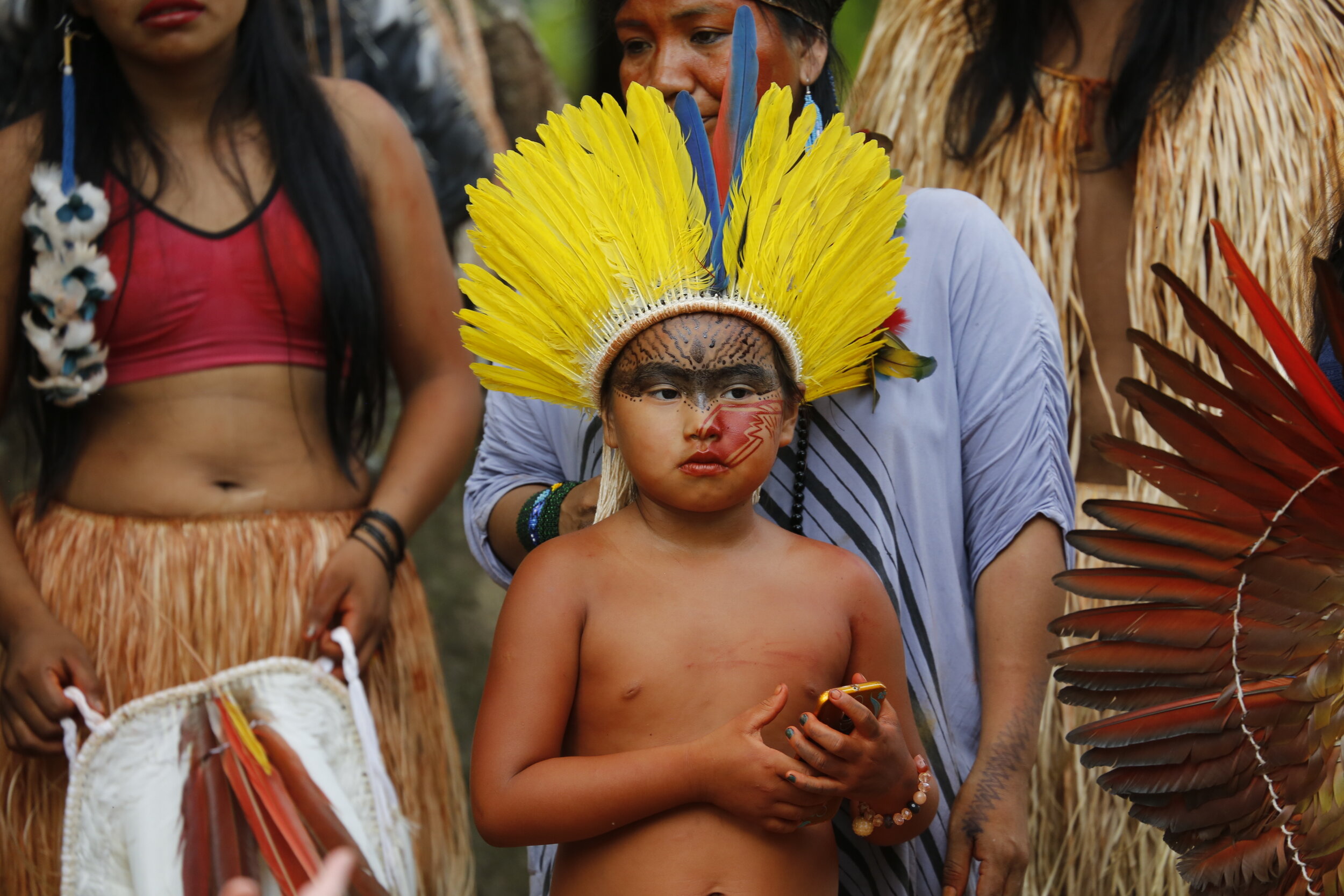  Lynette Wallworth,  Awavena , 2018, production still; photo: Greg Downing 