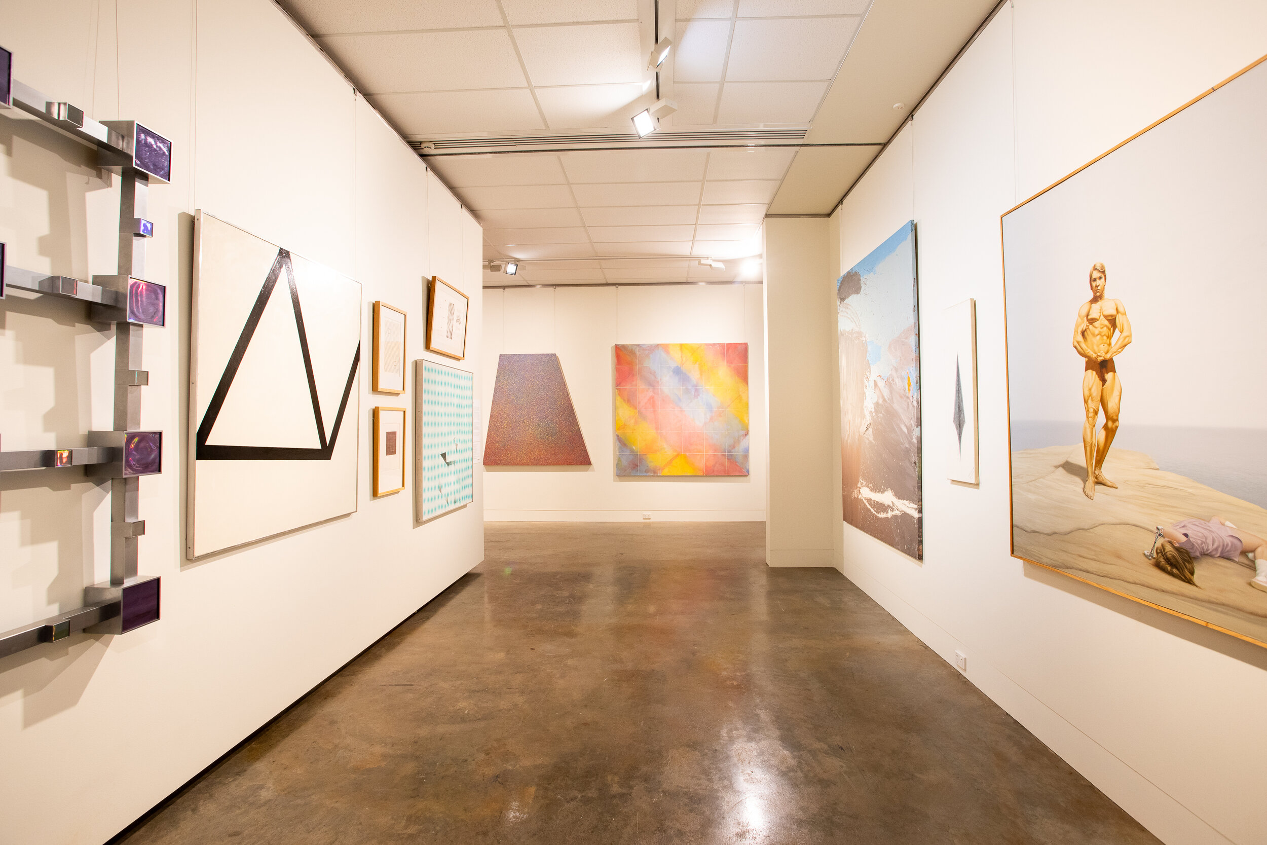   COVENTRY , exhibition installation view, New England Regional Art Museum, Armidale, 2020; photo: Simon Scott 