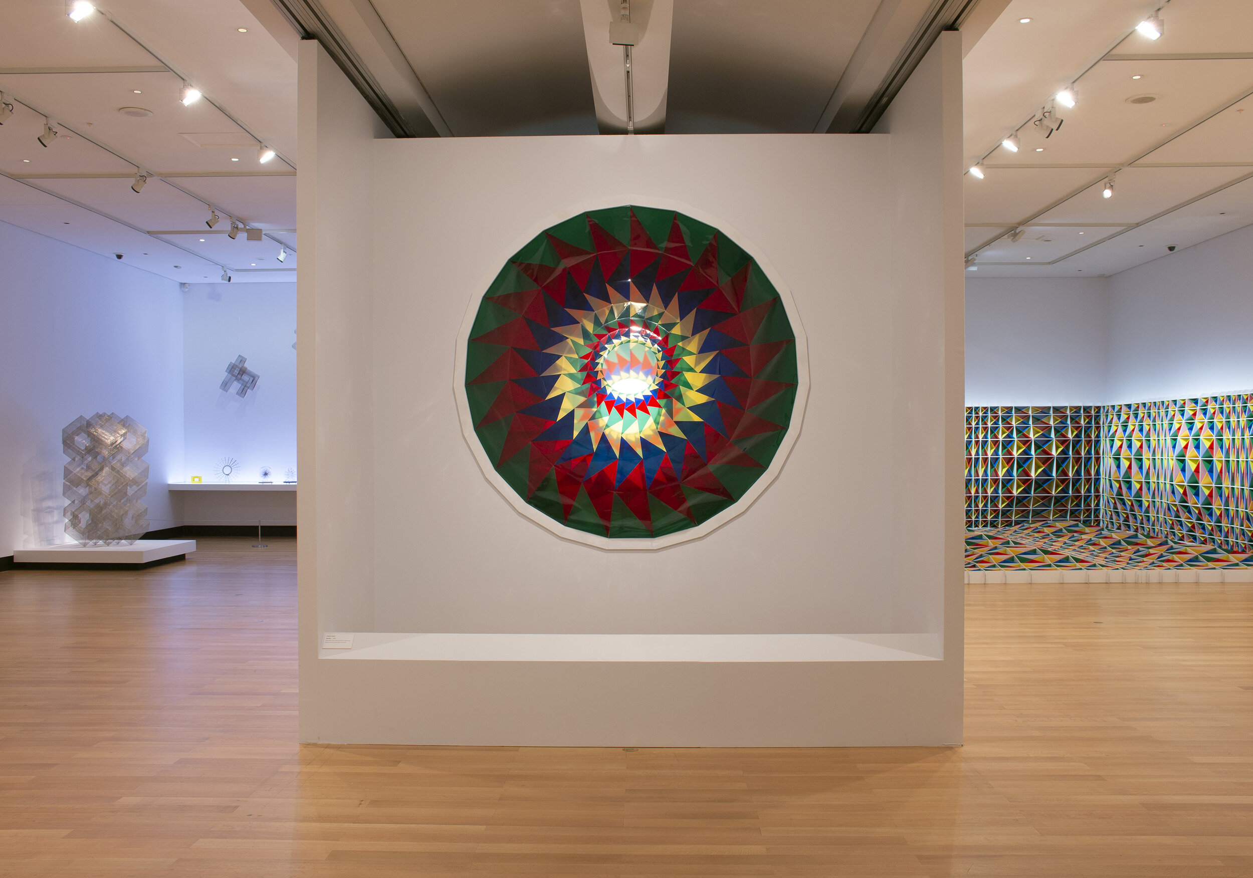   Lincoln Austin: The Space Between Us , exhibition installation view, Ipswich Art Gallery, 2021; image courtesy Ipswich Art Gallery 