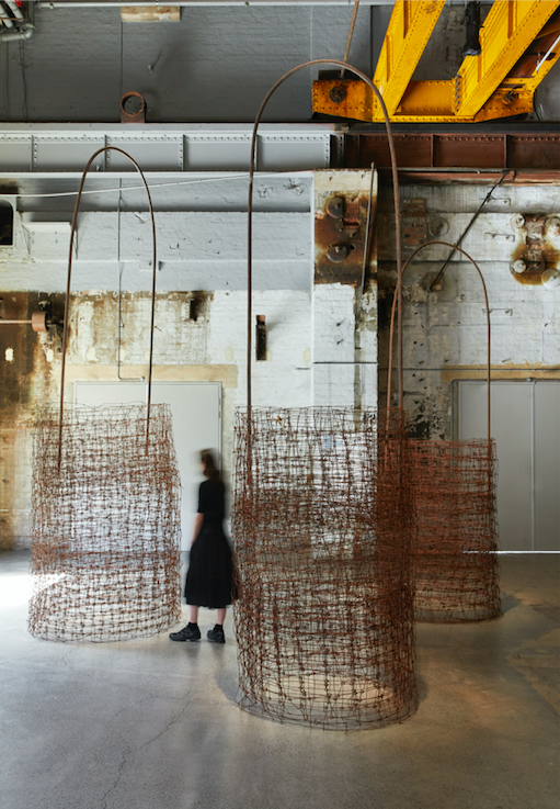  Lorraine Connelly-Northey,  Narrbong Galang , 2021, installation view, ‘The National 2021: New Australian Art’, Carriageworks, Sydney, 2021; courtesy and © the artist; photo: Zan Wimberley 