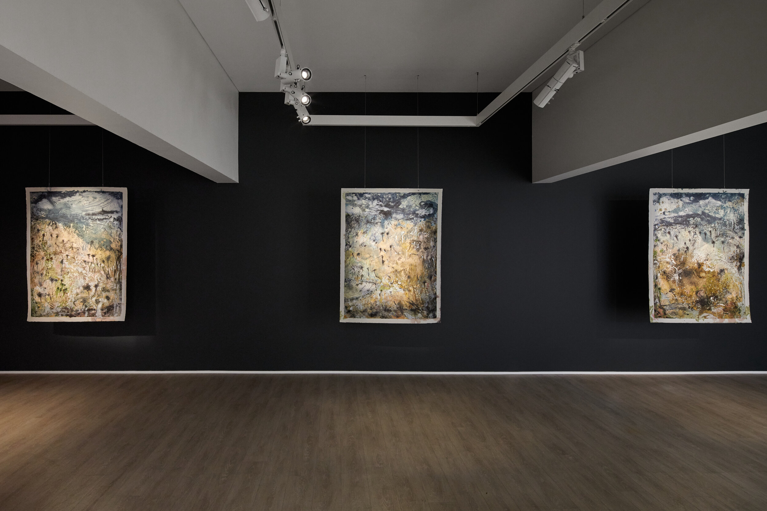   Julia Roche: Under a Winter Moon , exhibition installation view, Murray Art Museum Albury, 2021; photo: Jeremy Weihrauch 