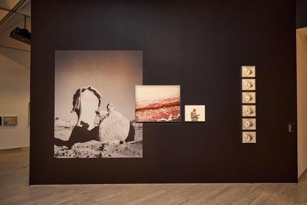   Hoda Afshar: A Curve is a Broken Line , exhibition installation view, Art Gallery of New South Wales, Warrang/Sydney, 2023; photo: Christopher Snee 