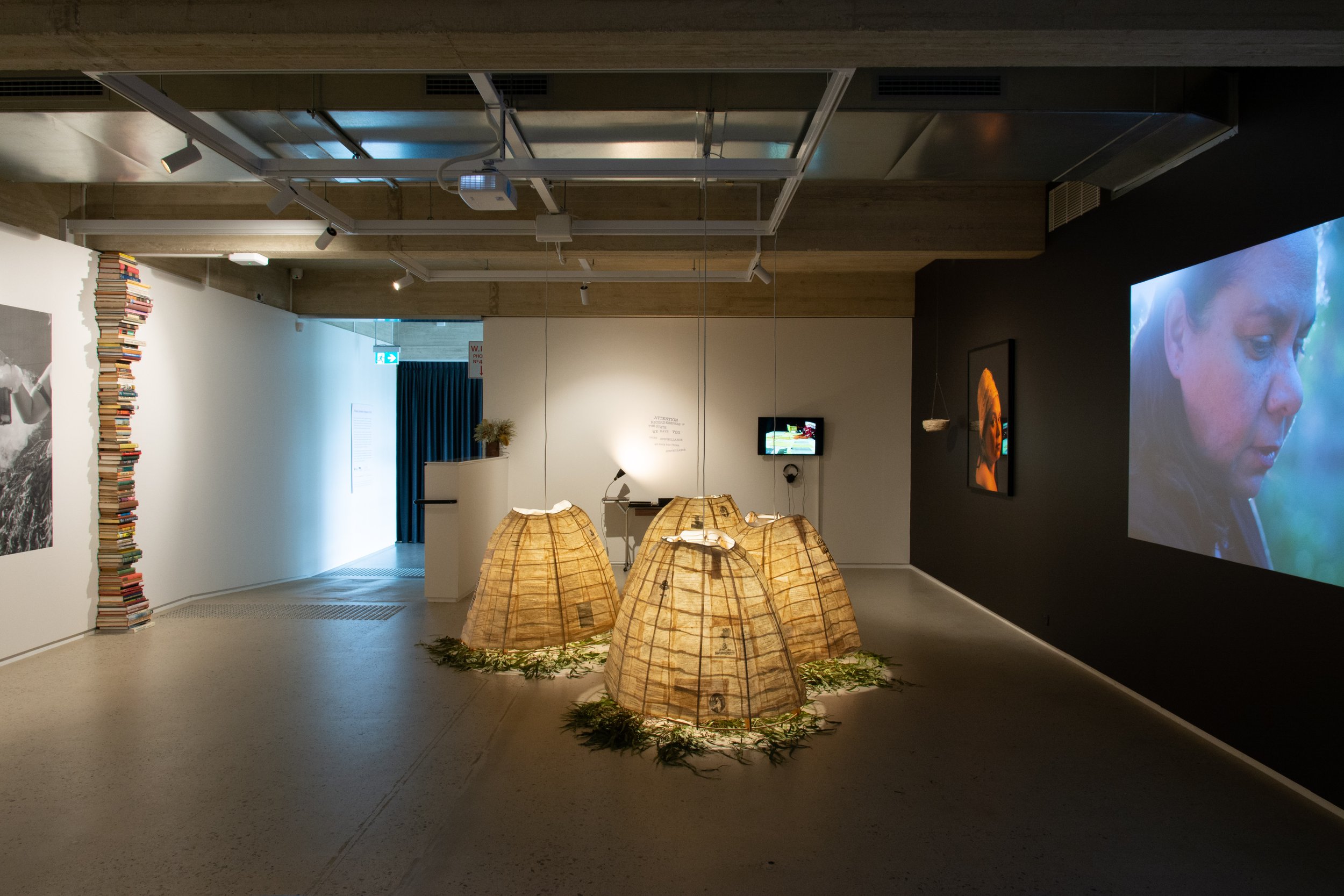 ‘Sovereign Acts | Love Praxis: Unbound Collective’, exhibition installation view, Flinders University Museum of Art, Tarntaya/Adelaide, 2024. Photo: FUMA