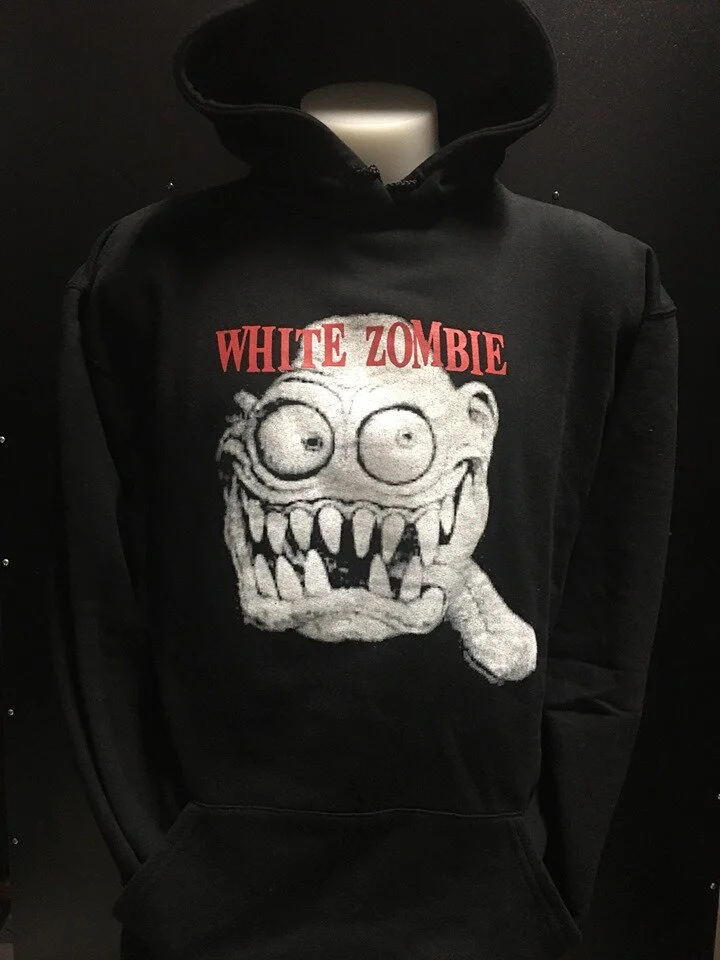WHITE ZOMBIE UGLY MUSIC HOODIE — Inacoma