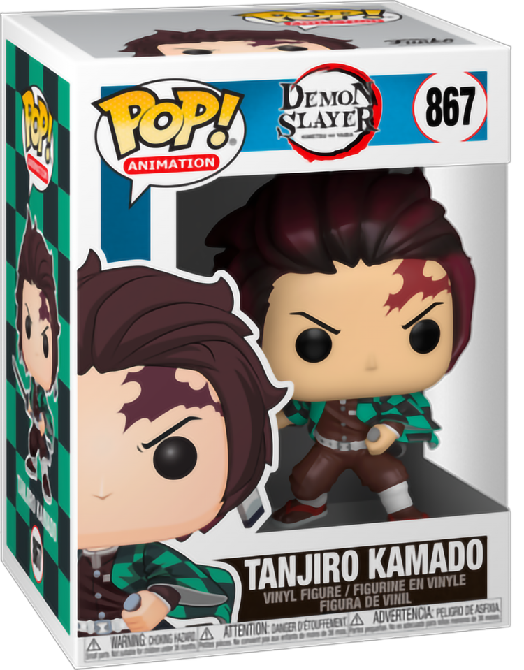 DEMON SLAYER - TANJIRO KAMADO FUNKO POP! VINYL 874