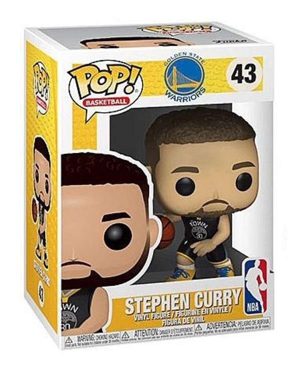 Funko POP! NBA Warriors STEPHEN CURRY Figure #43 w/ Protector – Toystops