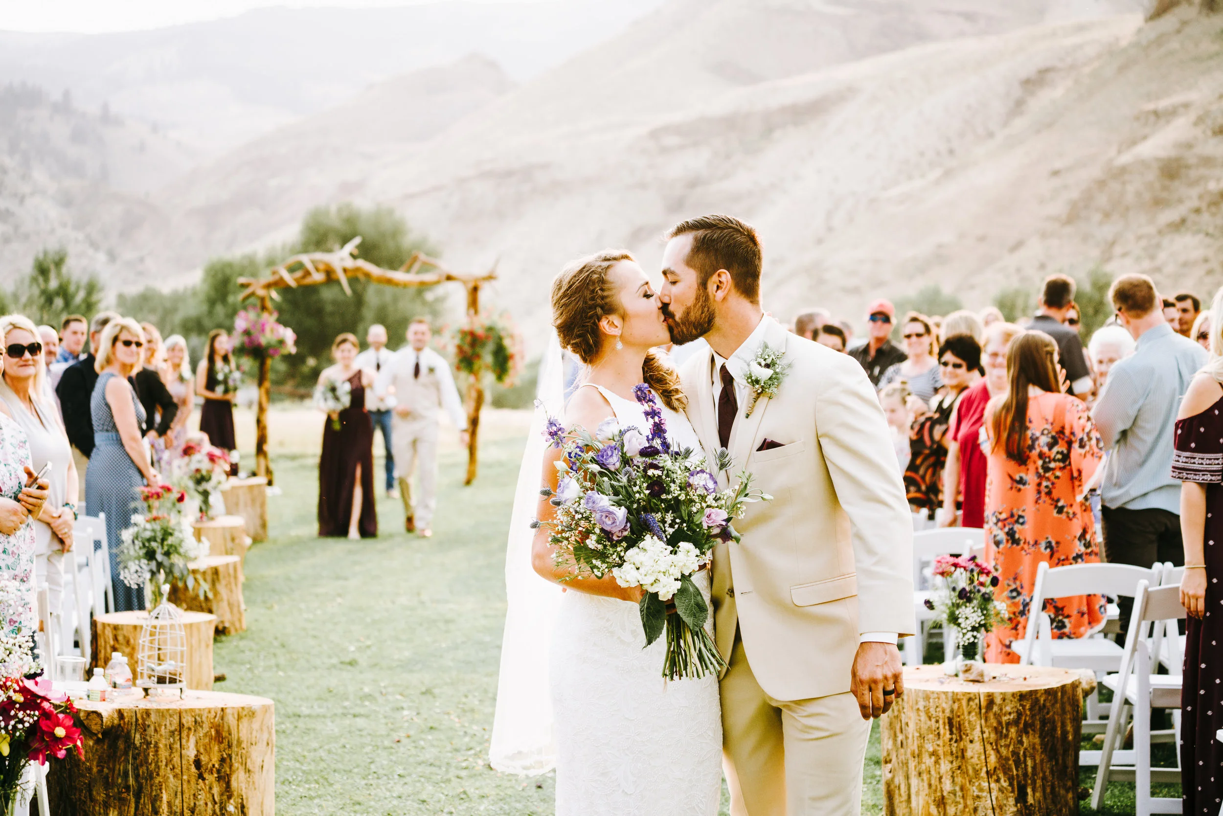 ANGIE + ZACK- CHALLIS, IDAHO PRIVATE ESTATE