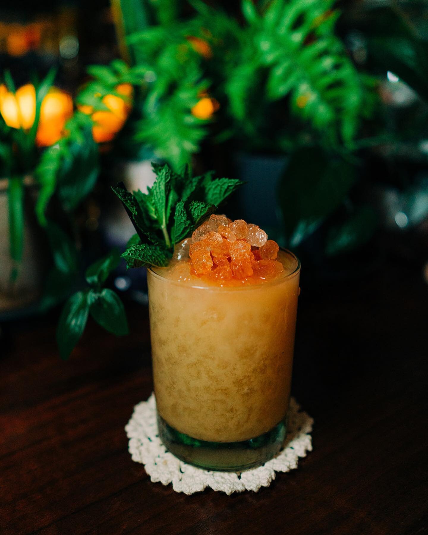 A Wax Wednesday at @waterbearbar 🌿🎧! Here are some of my fav shots from our shoot last week. 

Featuring a Mai Tai (the best in Boise), DJ @kelseyannhall with a Honeymooner, Drambuze, Bitters &amp; Soda,
Maximilian Affair inspired by @mistymezkalko