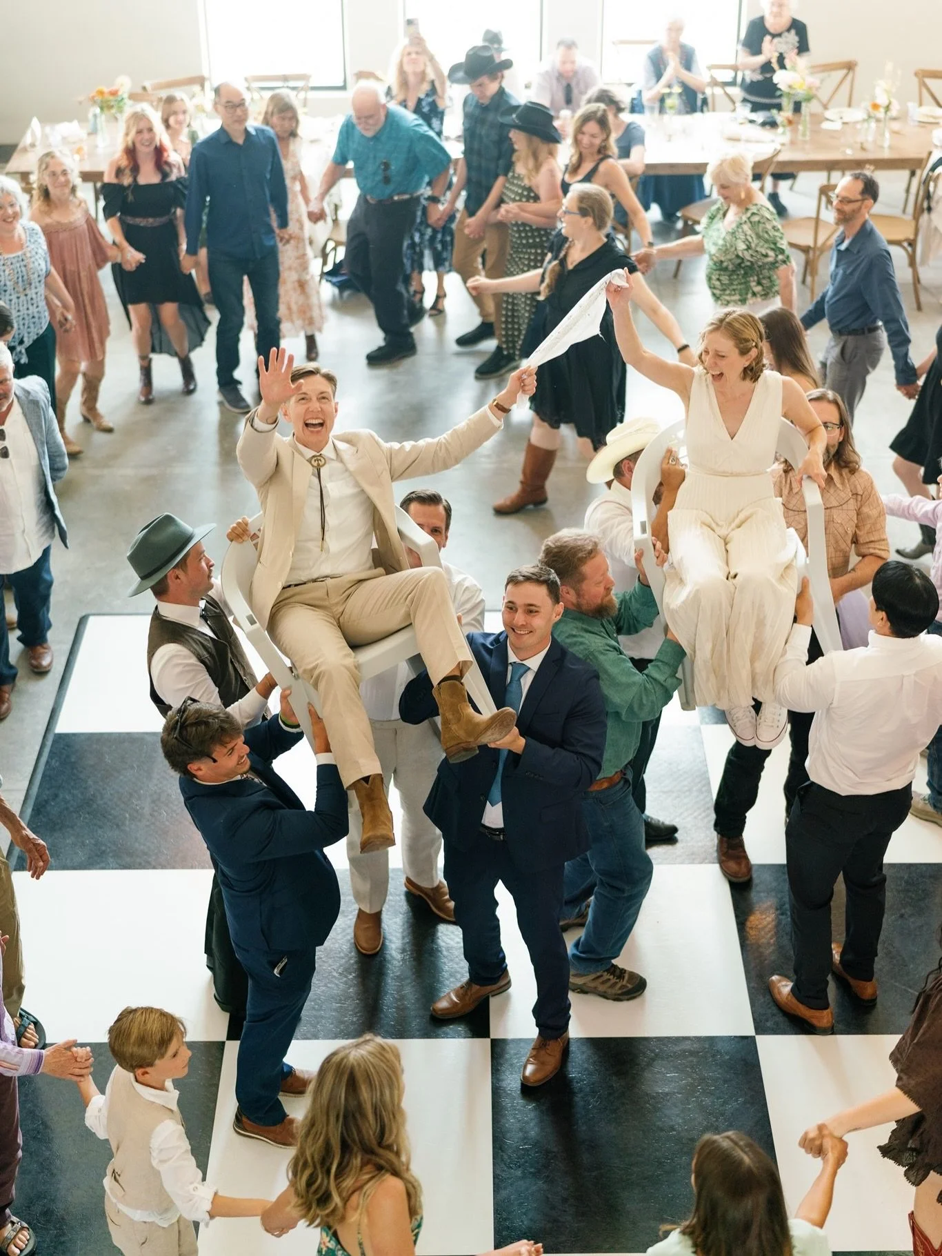 Hava nagila, hava nagila!
(Let us rejoice, let us rejoice!)

I finally photographed my first Jewish wedding. My father&rsquo;s side of the family is Jewish and this folk dance holds a special place in my heart. I&rsquo;m so thankful to have captured 