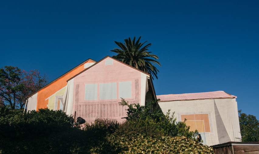 Credit: Carmen Argote (Carmen Argote, Houses he wanted to build, 2015 (from the site specific installation at Adjunct Positions))