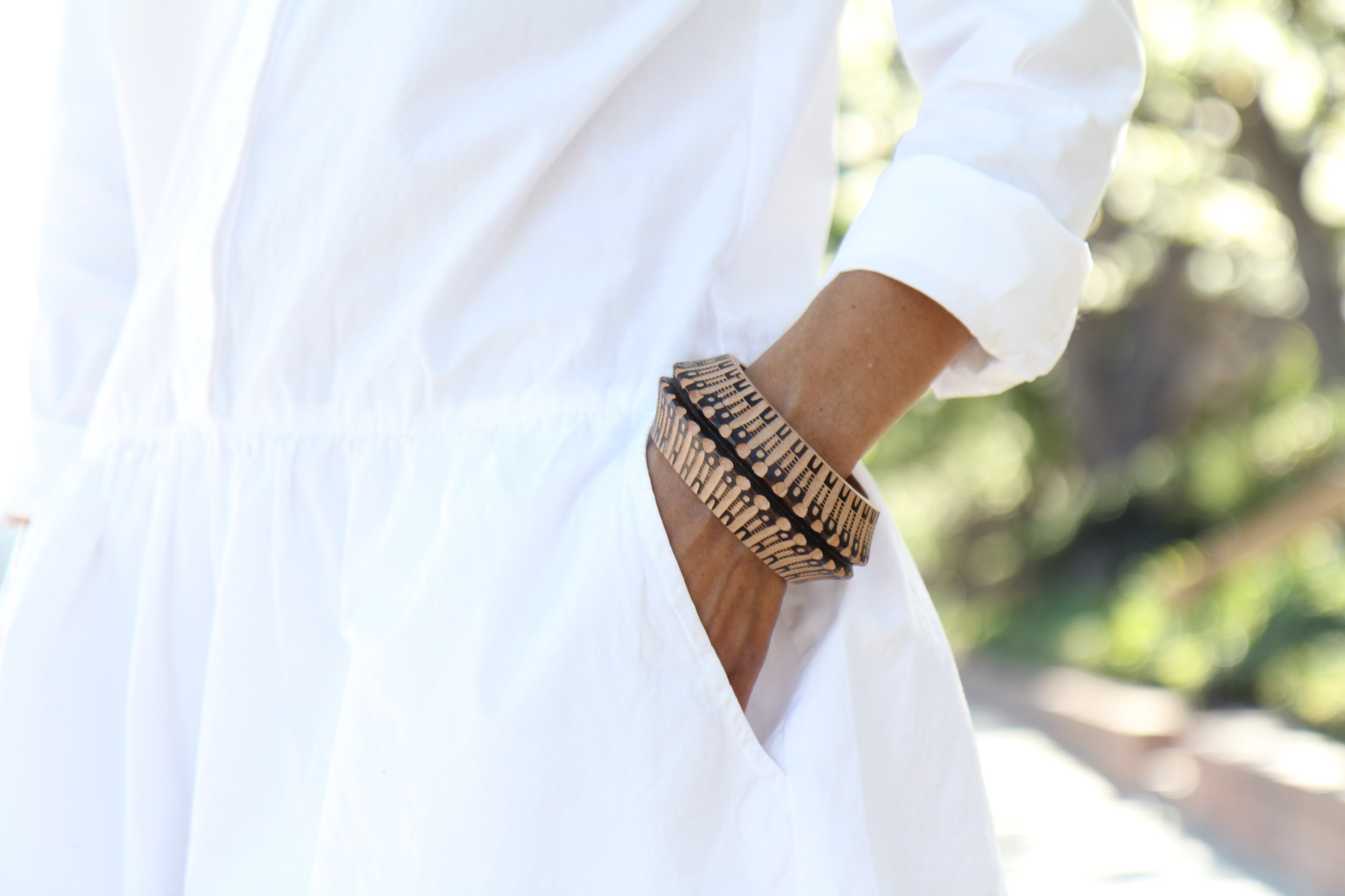 A classic Fernández bracelet inspired by a traditional Mexican molinillo. (Hermosa Journal)