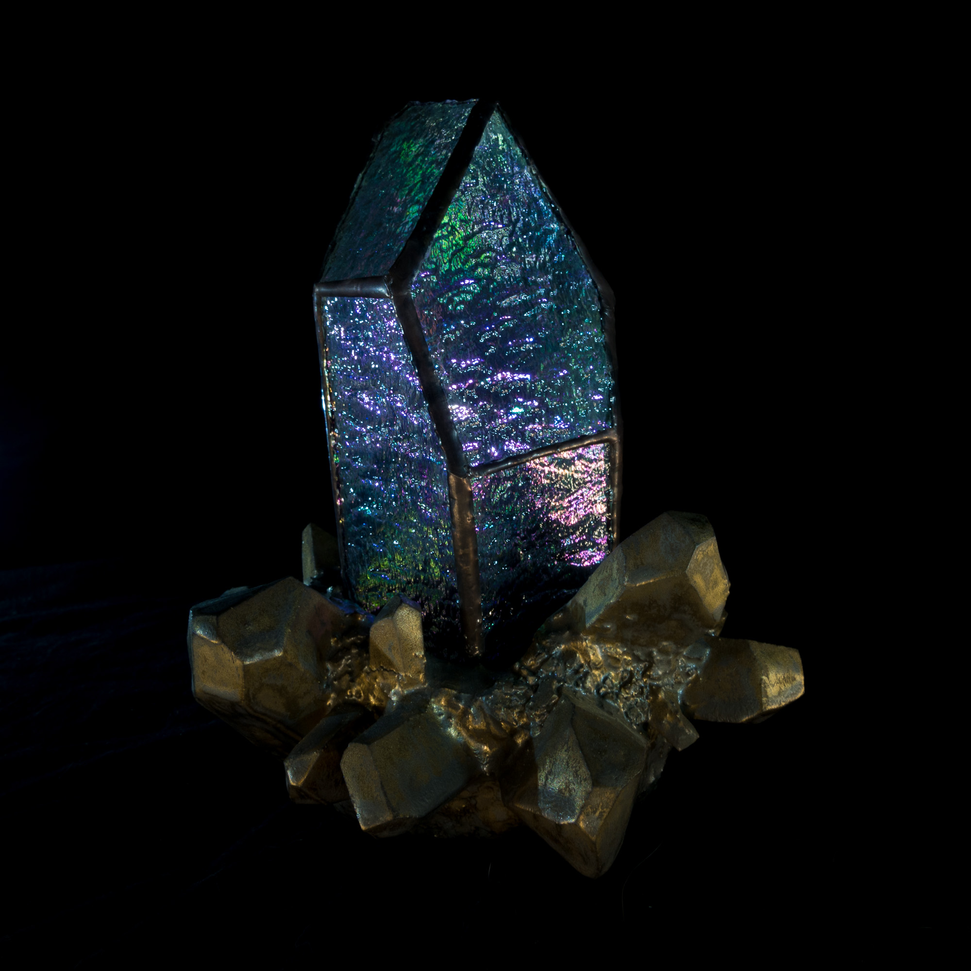 Strained Glass Crystal Mound