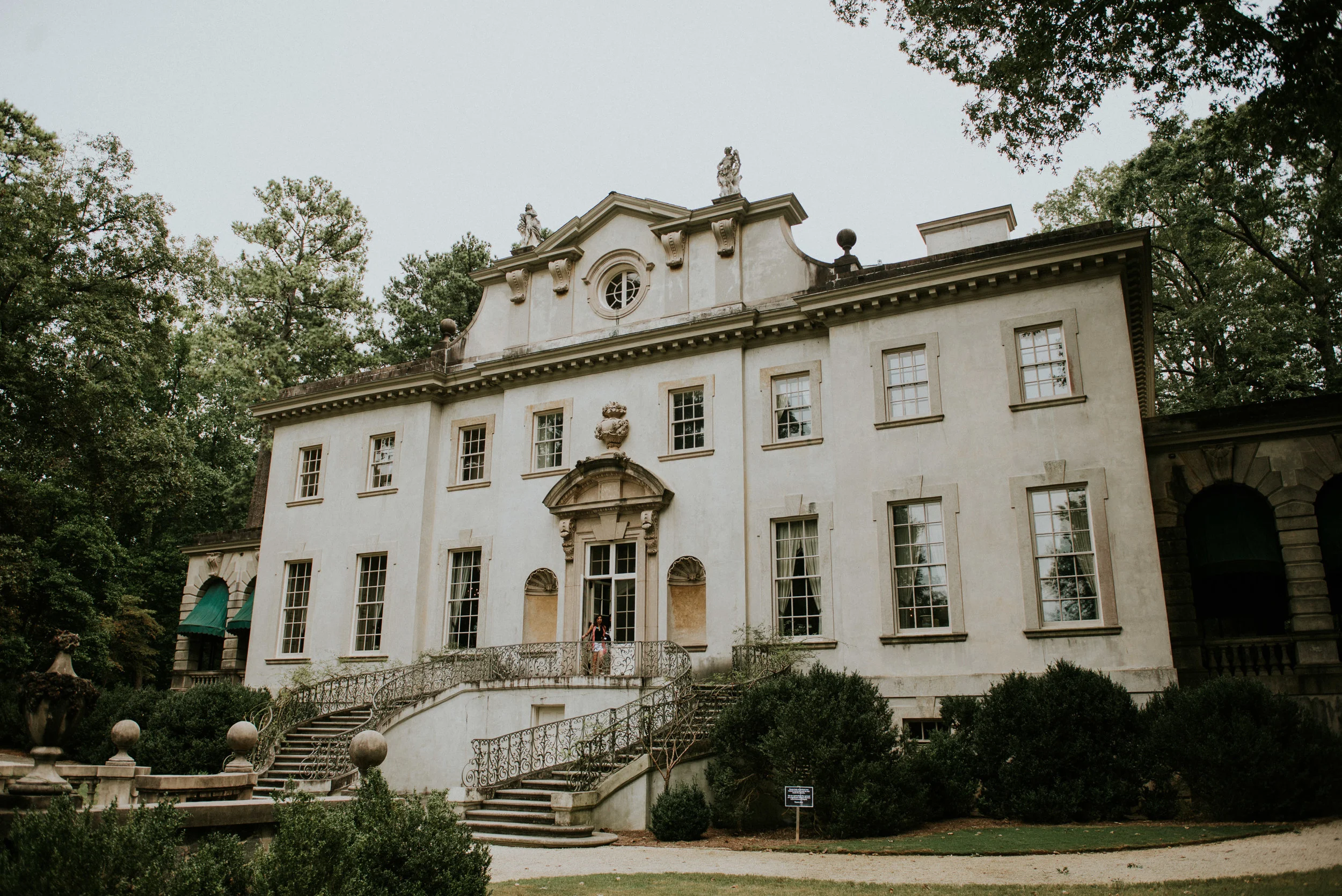 The historic Swan House in Atlanta, GA