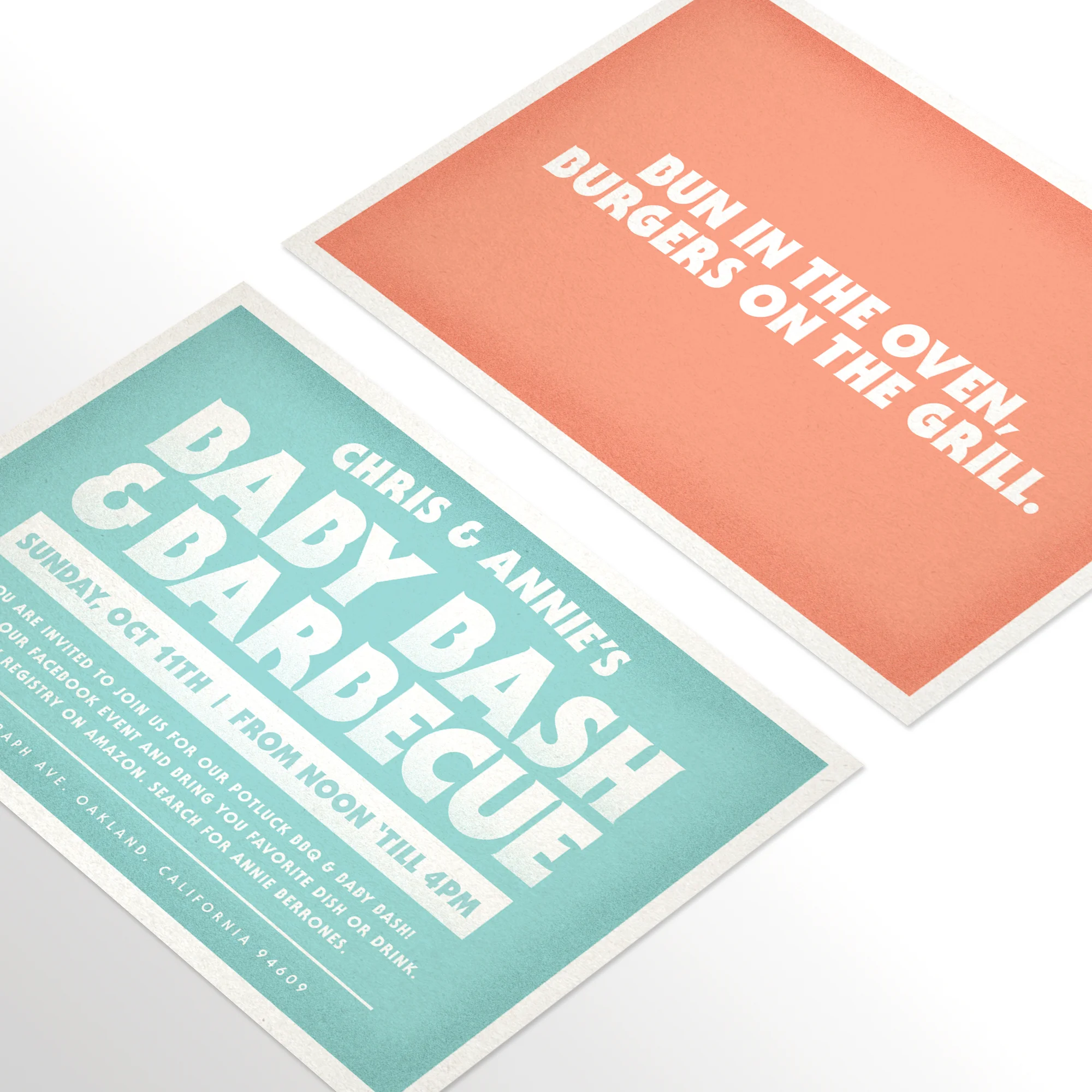 Baby shower invitation