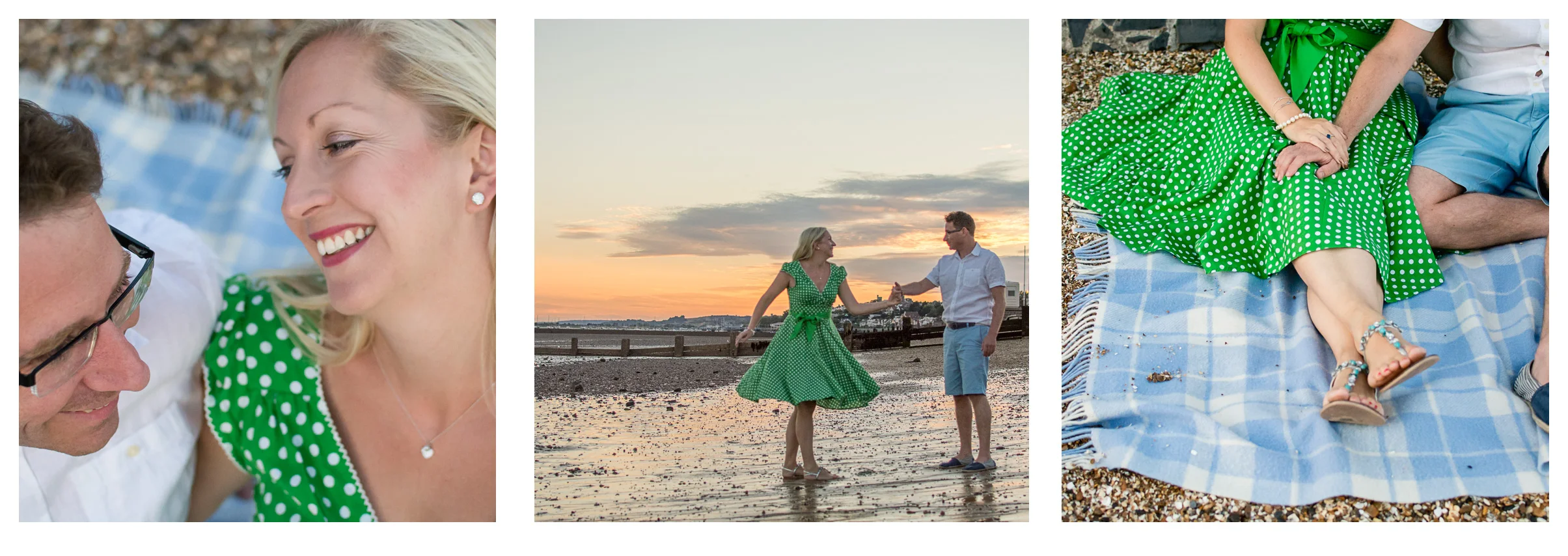 "We used Charlotte for our engagement shoot on the beach and was really pleased with the photos she took. She made us feel really comfortable while making us laugh and smile, which meant she gained some lovely natural photographs. We had a really enjoyable evening. Would highly recommend and wouldn't hesitate in using her again" Chris Rees "We were very pleased with our engagement shoot with Charlotte, she was amazing. She made the whole experience so relaxing and allowed us to be ourselves and capture our special moment together. We will cherish these photos for the whole of our lives. Thank you Charlotte for a magical evening." RebeccaMarston