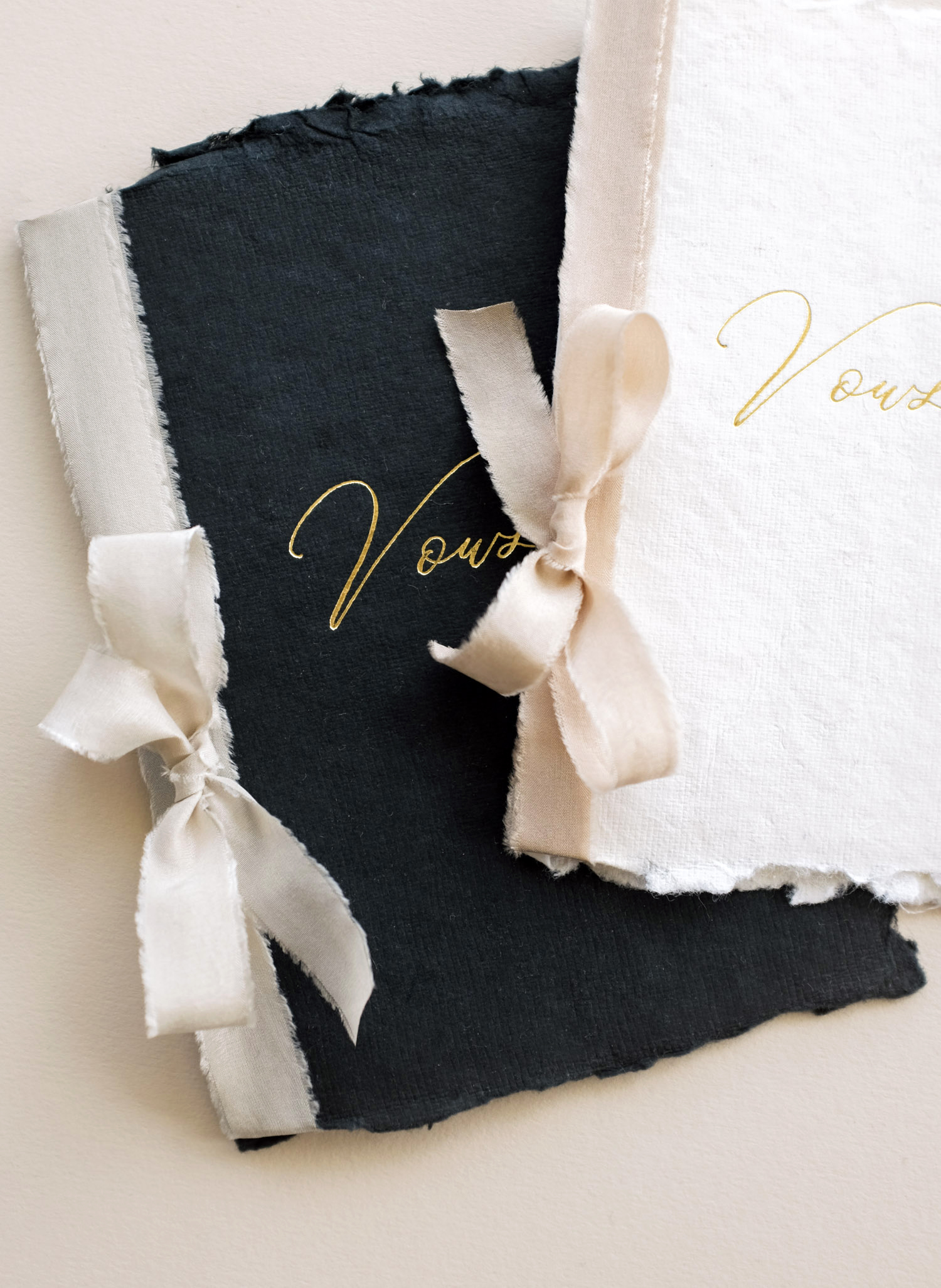 Michaela McBride Calligraphy Vow Books
