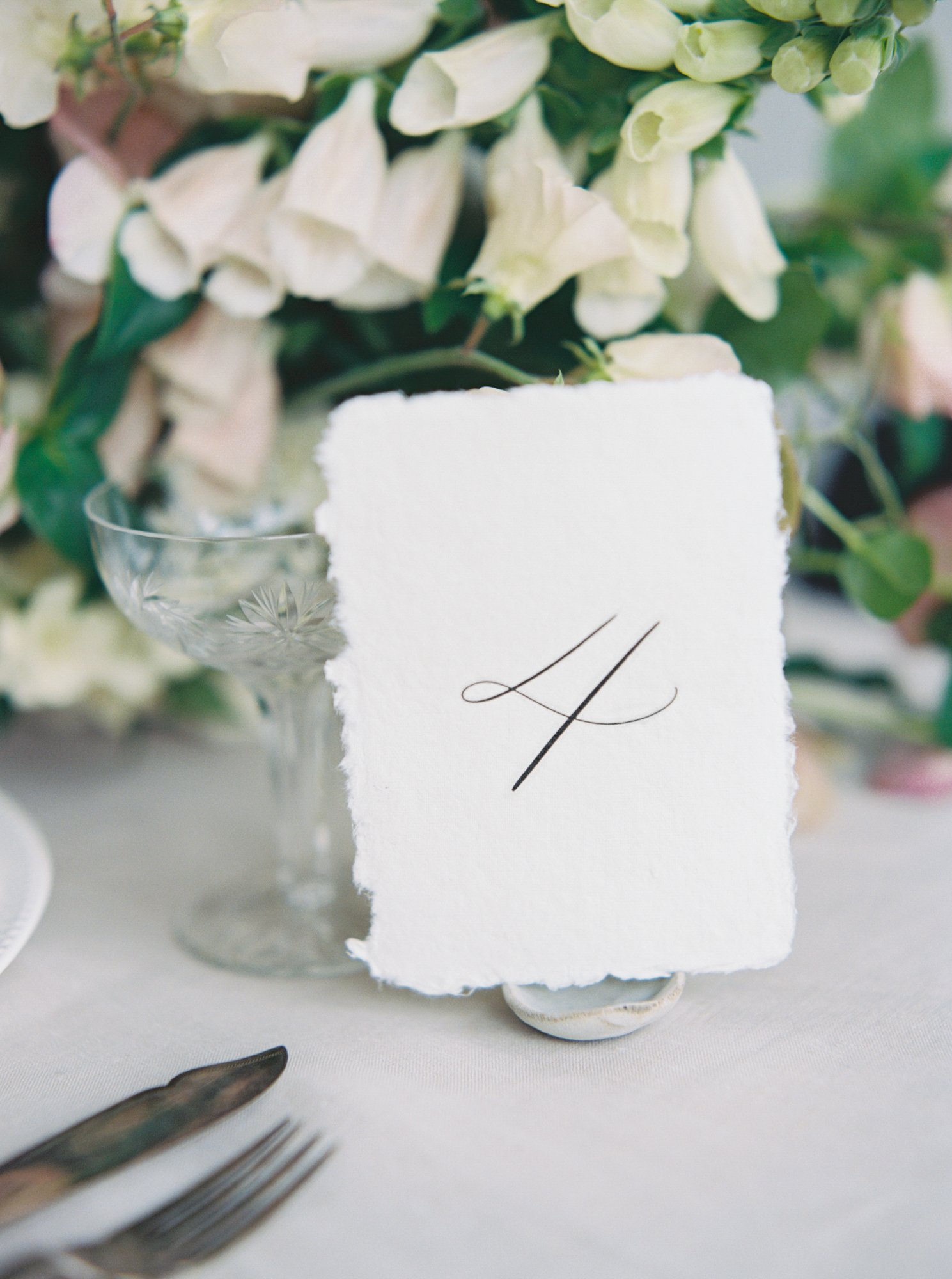 Michaela McBride Calligraphy Wedding Day Stationery