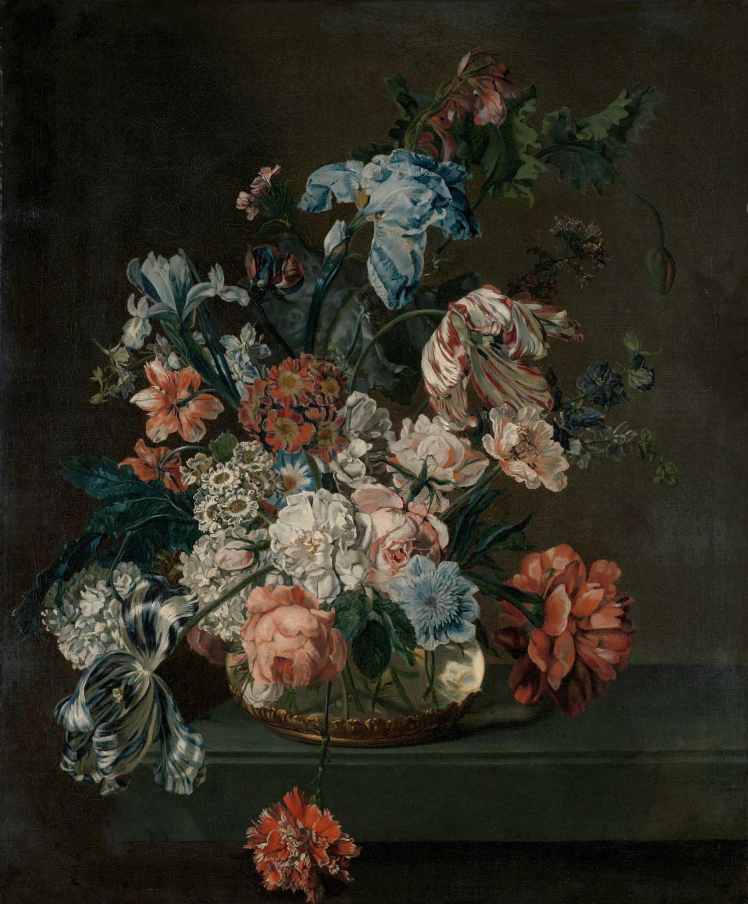 Moody Tulips & Roses