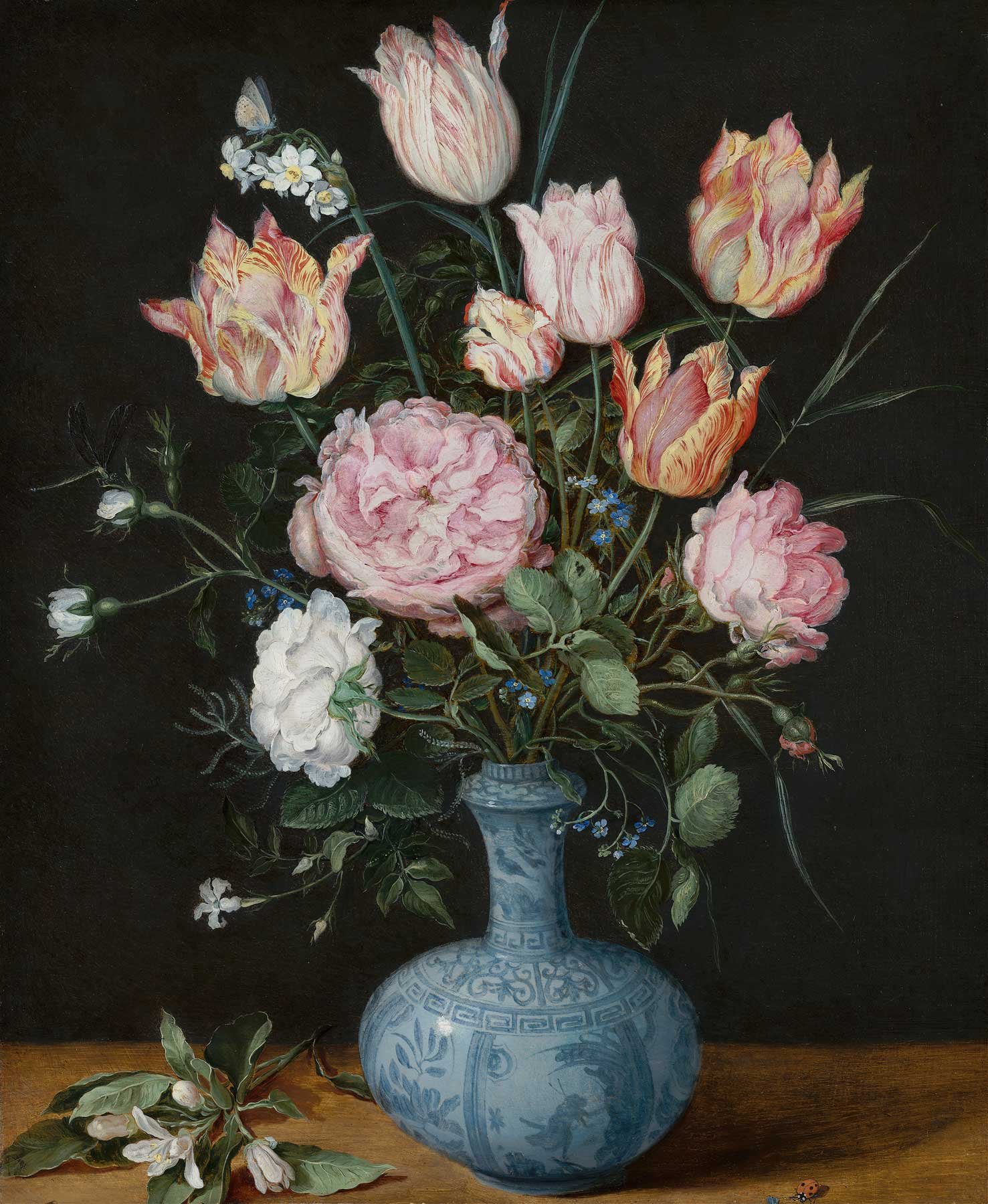 Flowers in a China Vase