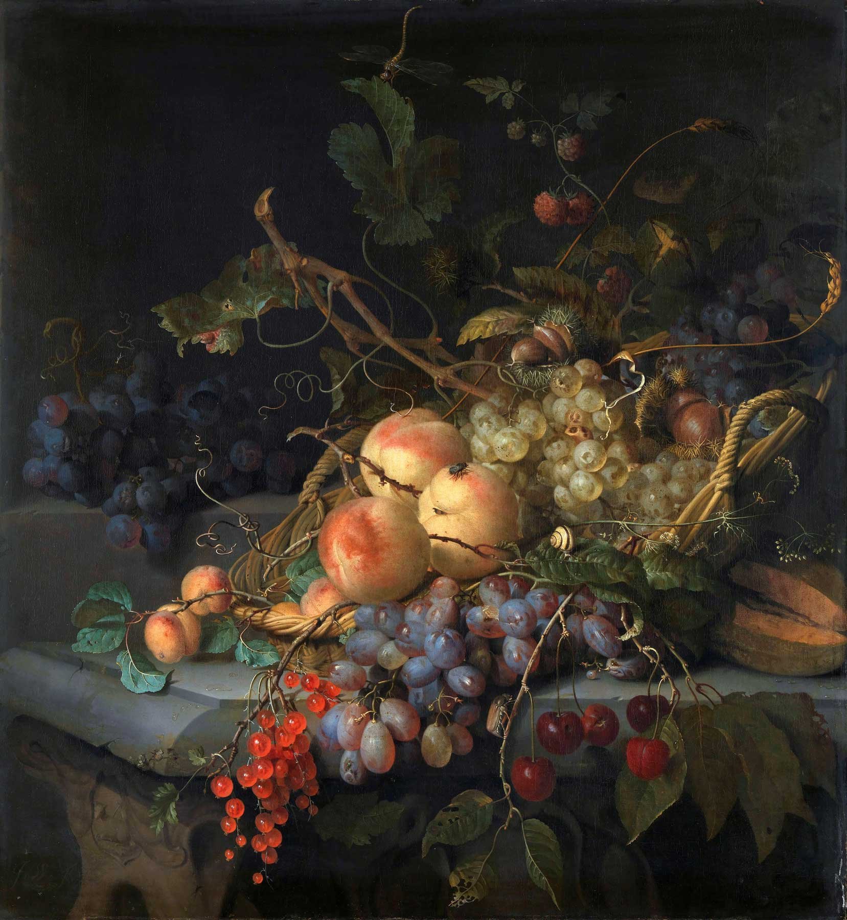 Peaches & Grapes