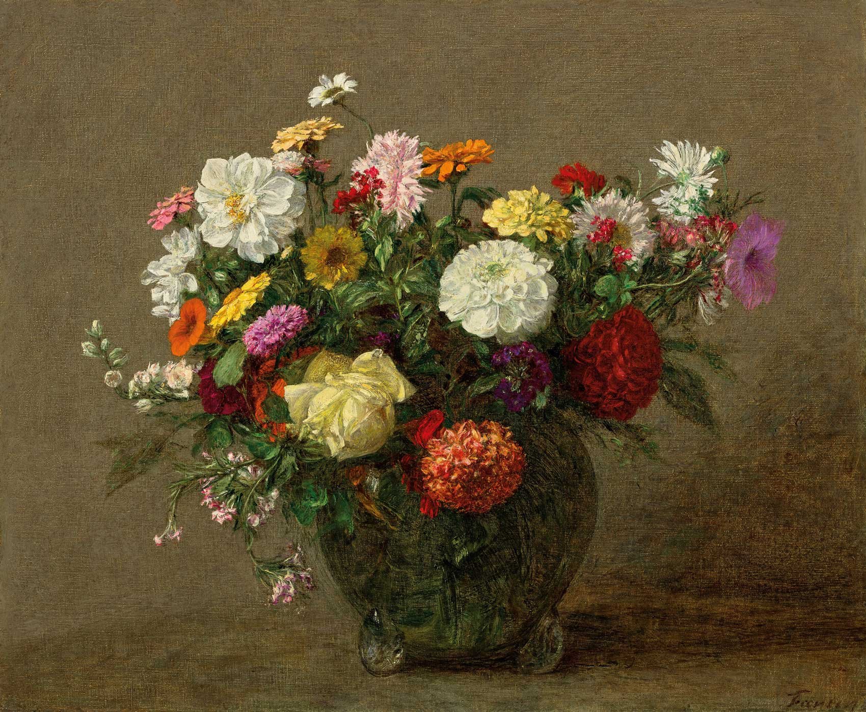 Bright Mixed Flowers