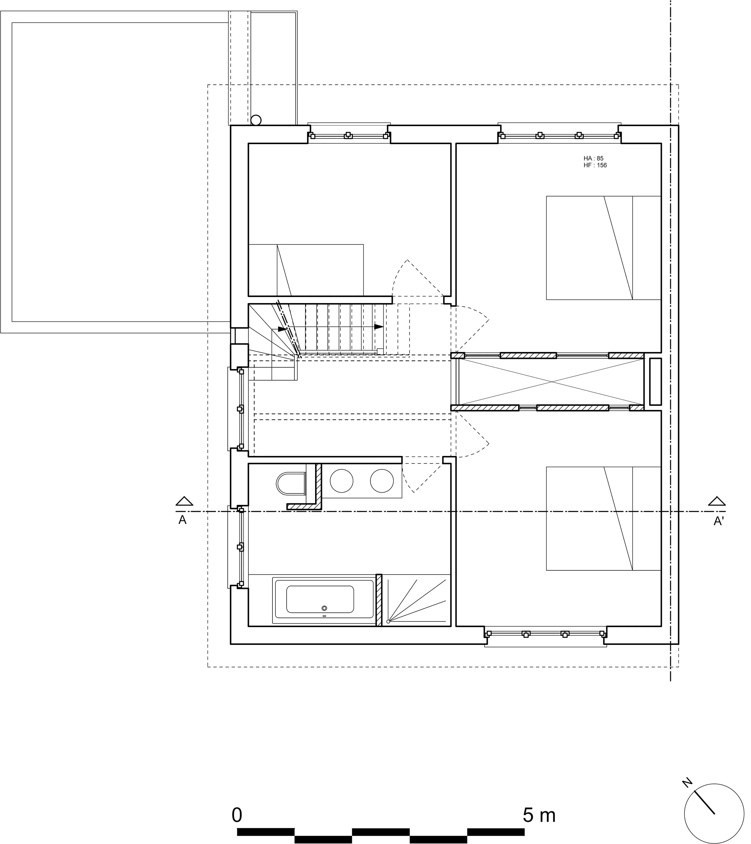   plan 1° étage  