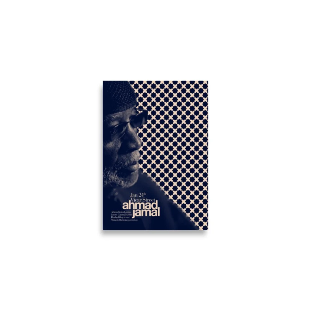 Ahmad Jamal Poster — Practice & Theory