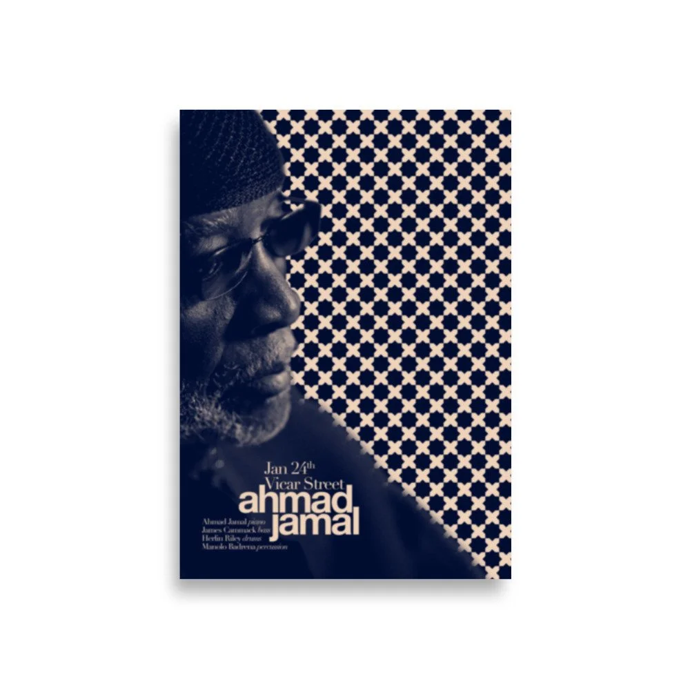 Ahmad Jamal Poster — Practice & Theory