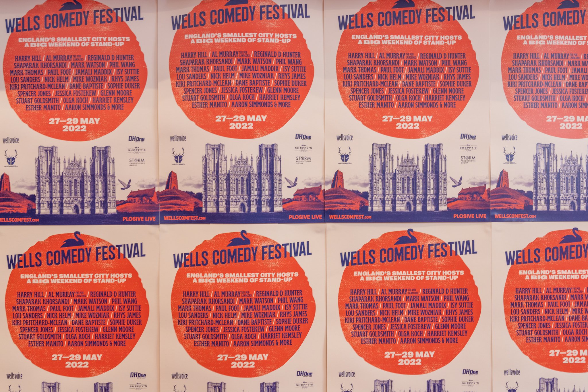   Wells Comedy Festival    May 24-26 2024   The smallest city in England hosts a big weekend of stand-up   What’s On  