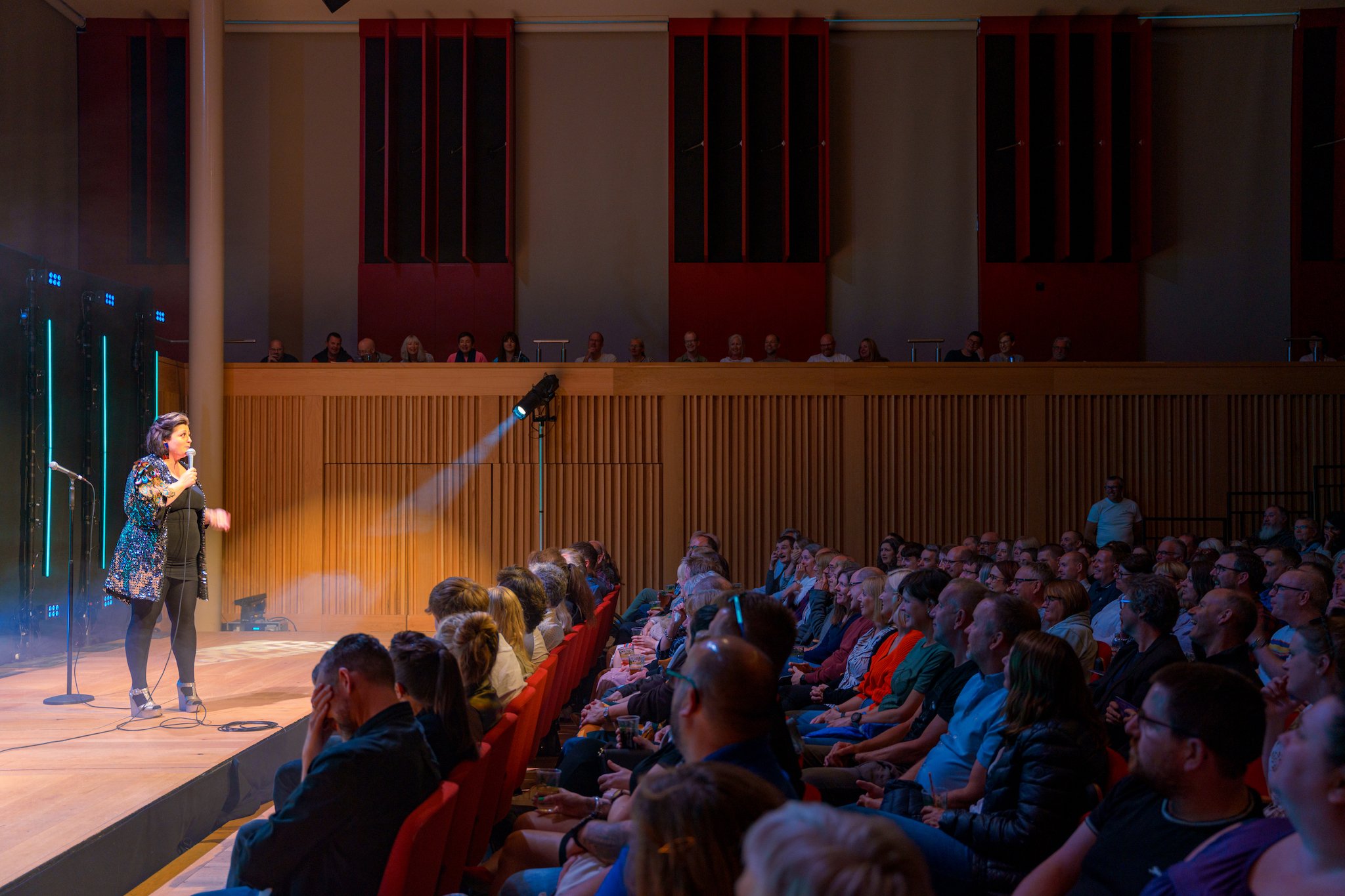   Wells Comedy Festival    May 24-26 2024   The smallest city in England hosts a big weekend of stand-up   What’s On  