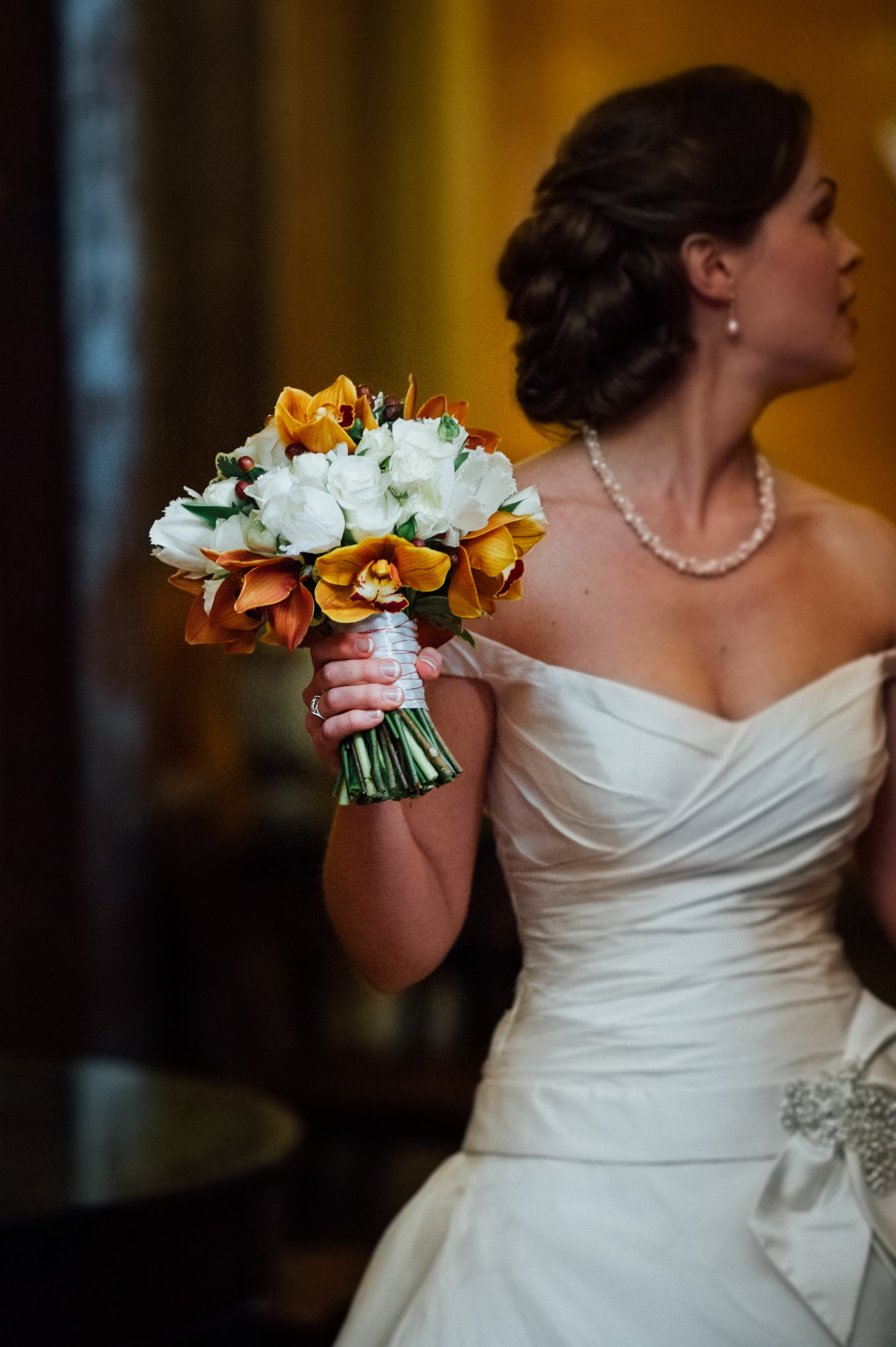 Prestwold Hall, Loughborough. Bridal Bouquet. Coales Capture Wedding Photography.