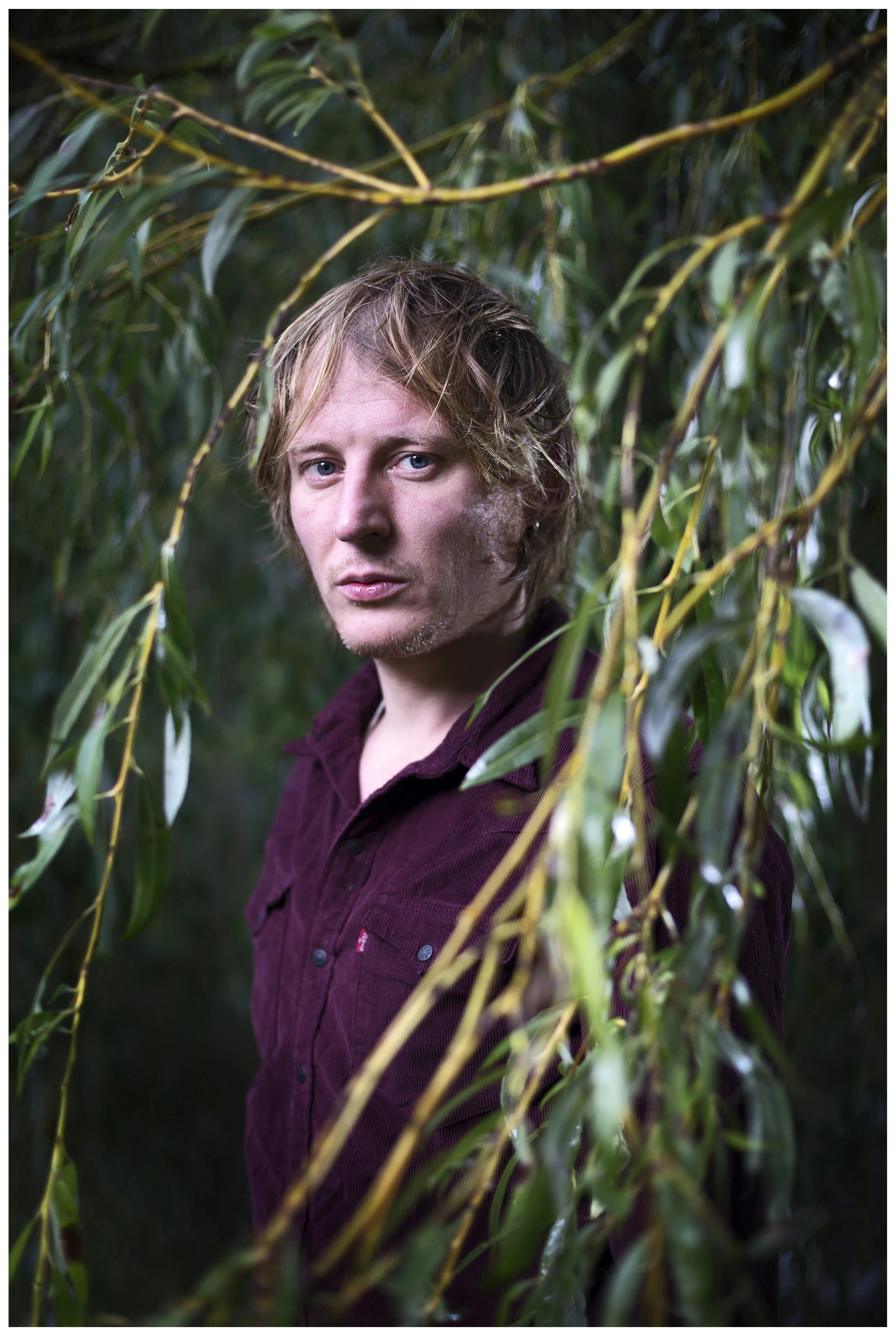 Otto Wichers artistennaam Lucky Fonz III, singer songwriter.