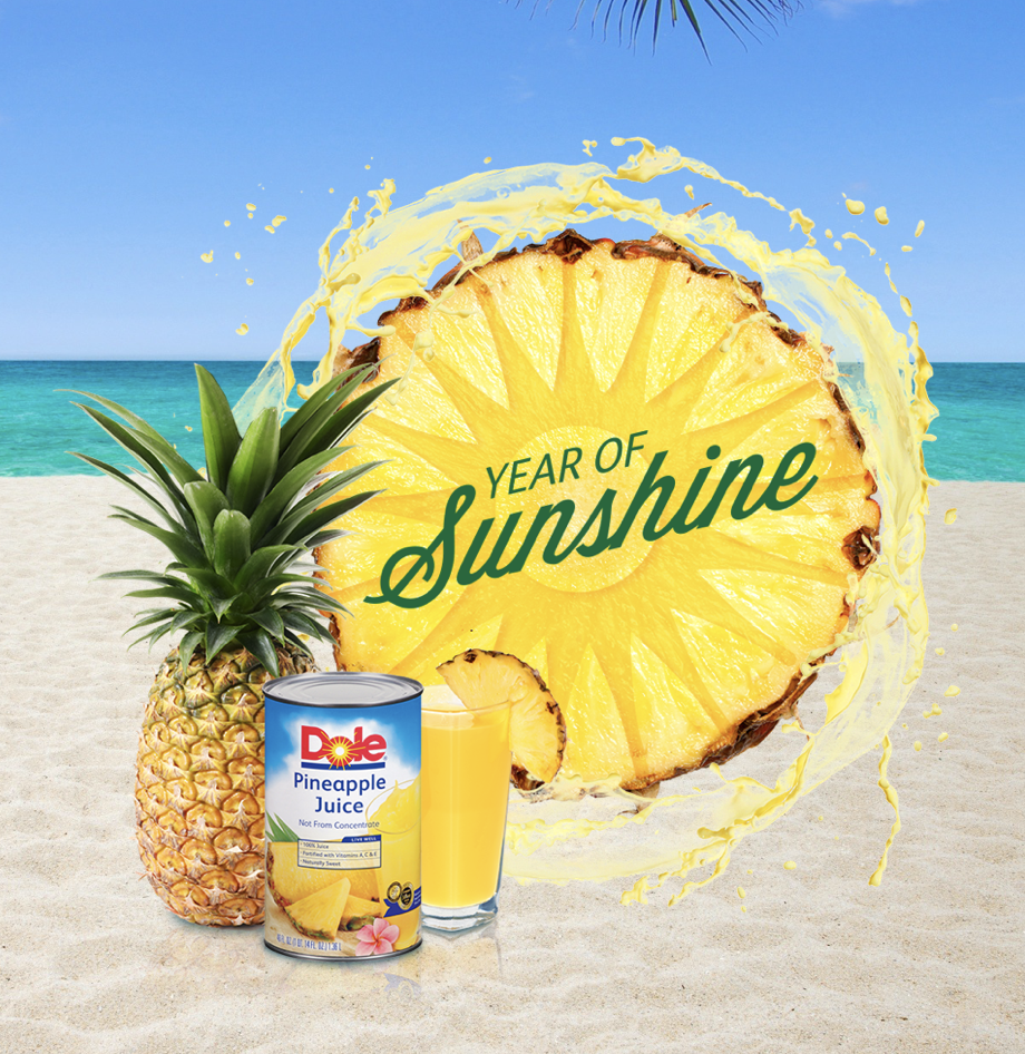 13. "dole year of sunshine"