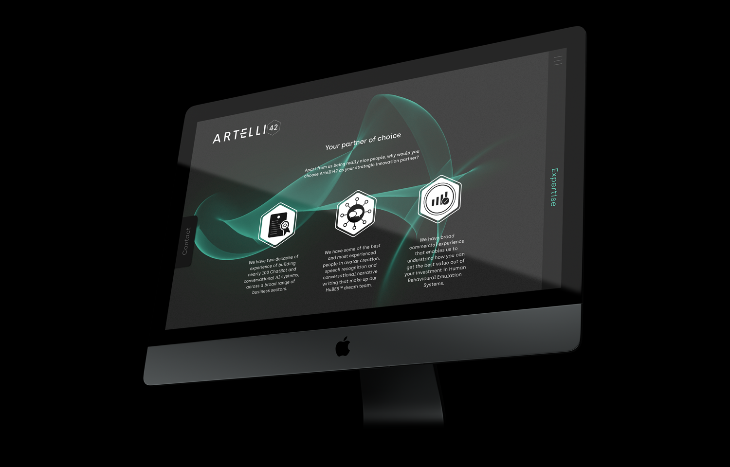 Artelli42 Web design project.