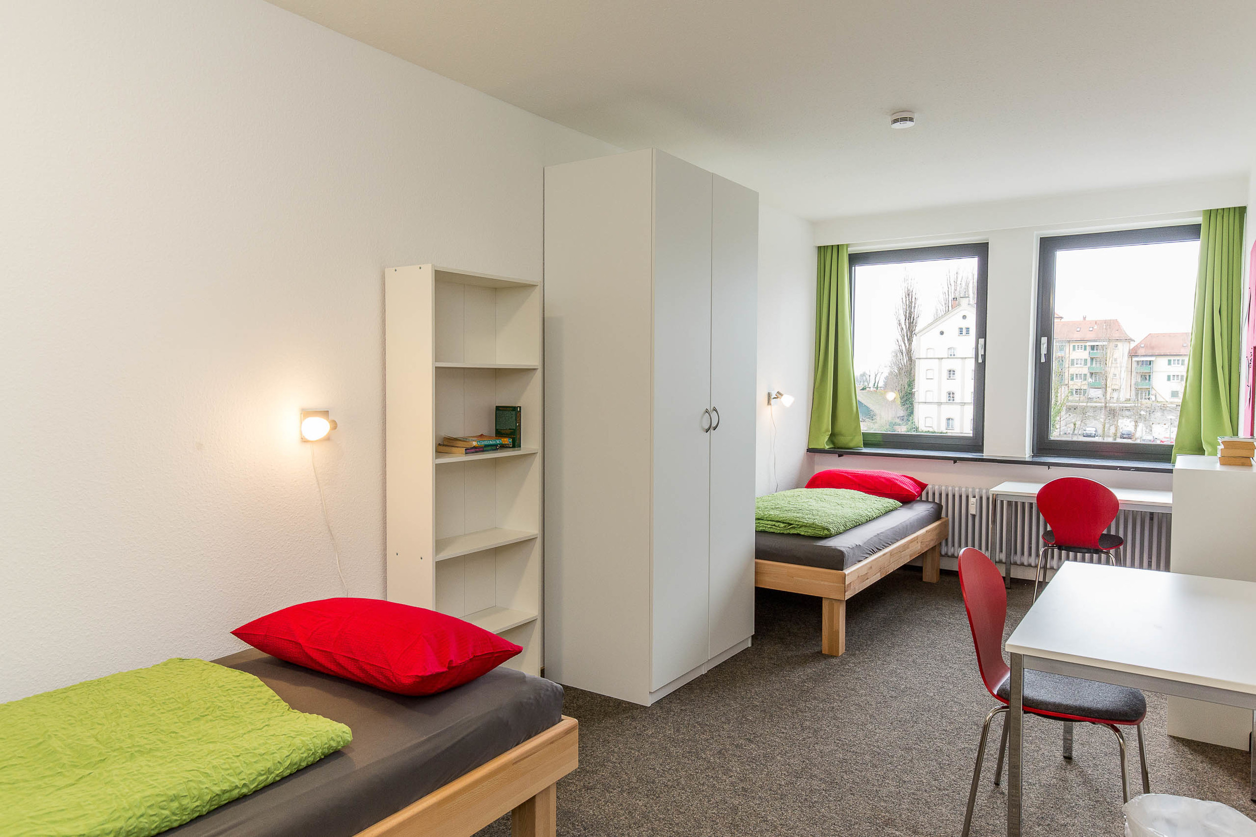 Zweibettzimmer - Insel Hostel Lindau