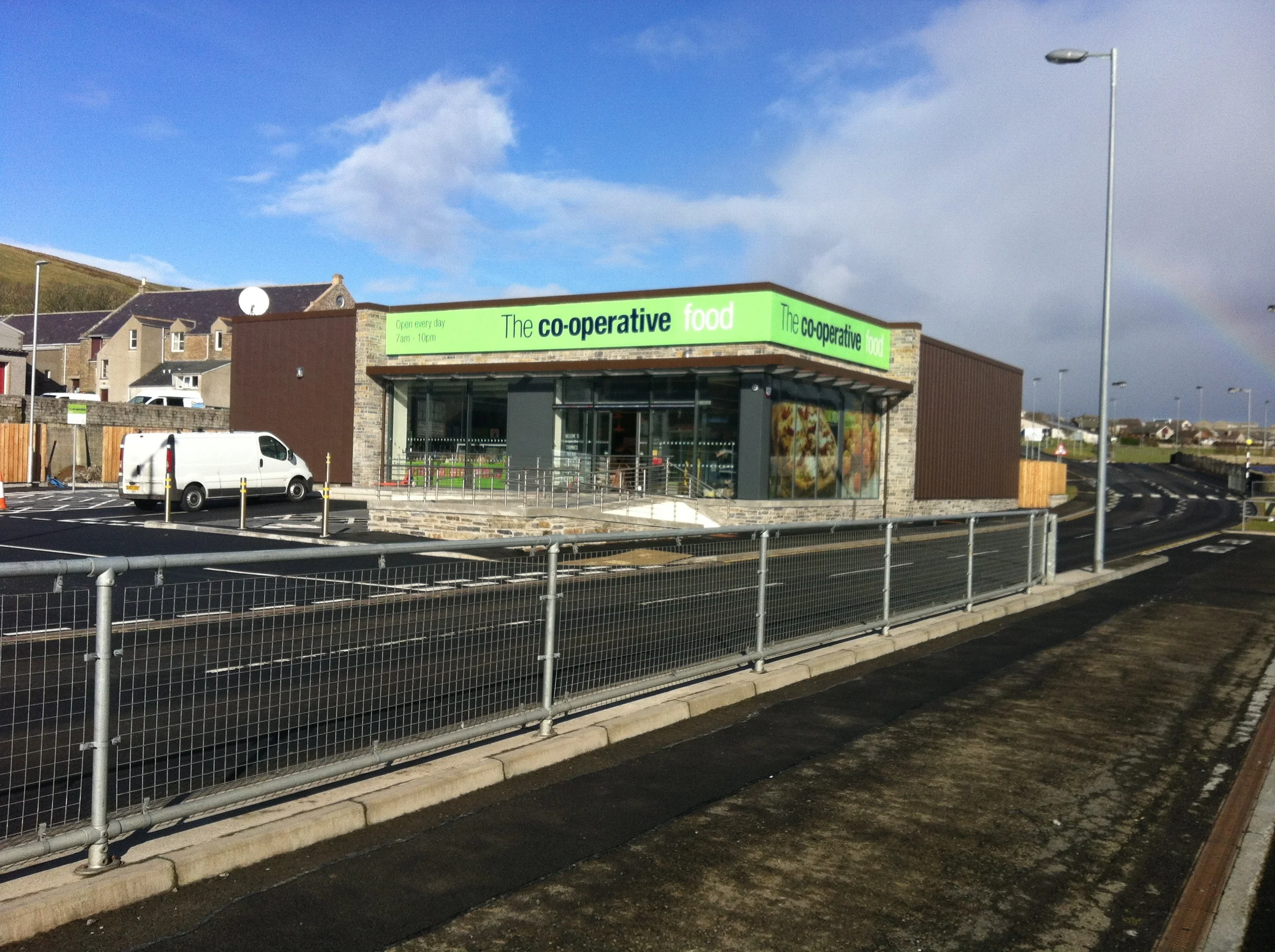 The Cooperative Food, Stromness. Designed by Tinto Architecture with Create Engineering.