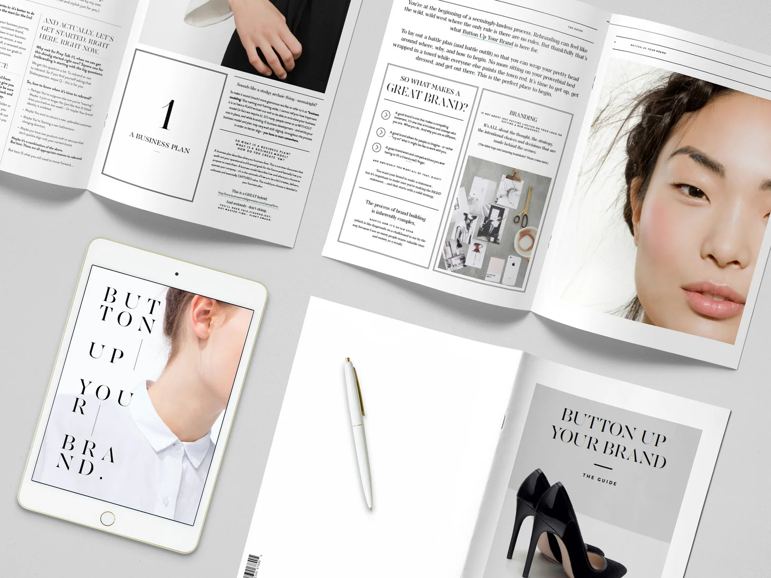 Button Up Your Brand -  The Guide + Mini E-Course