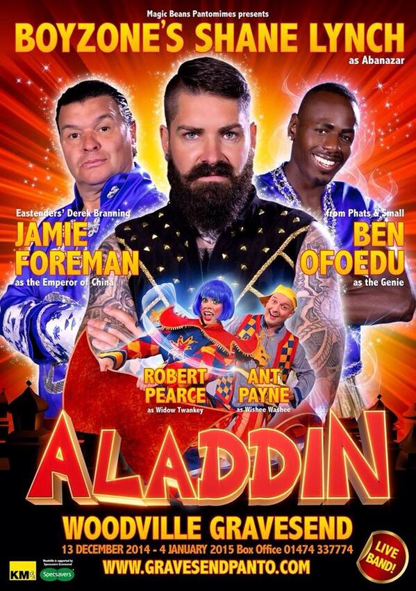 Widow Twankey - 'Aladdin' - Woodville, Gravesend 2014/15