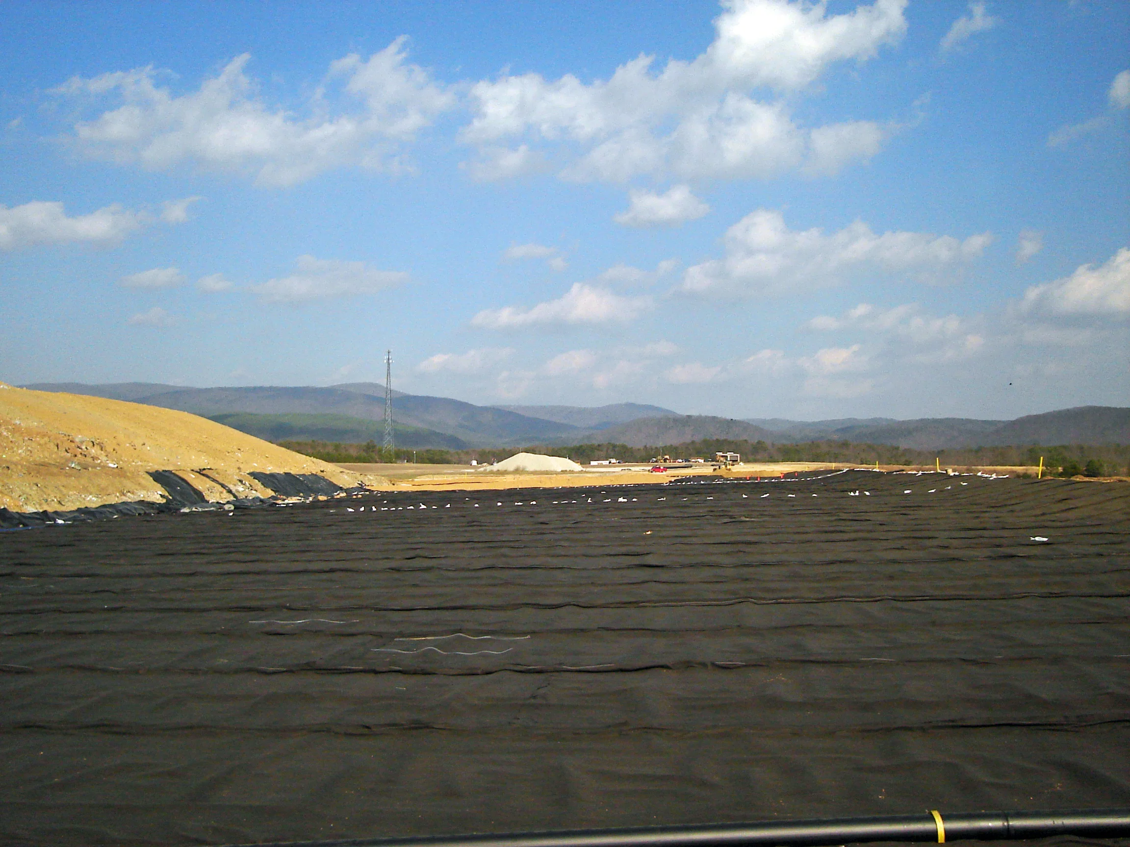 Liner Installation - Murray County // Santek Environmental, Inc .