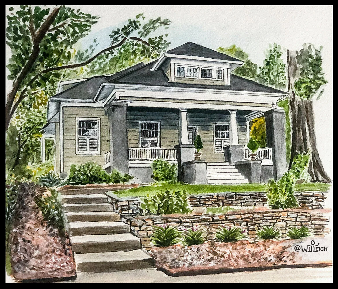 EXTERIOR RENDERING (Watercolor)