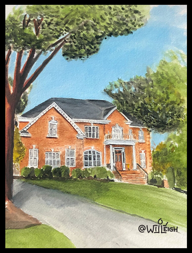EXTERIOR2 RENDERING (Watercolor)