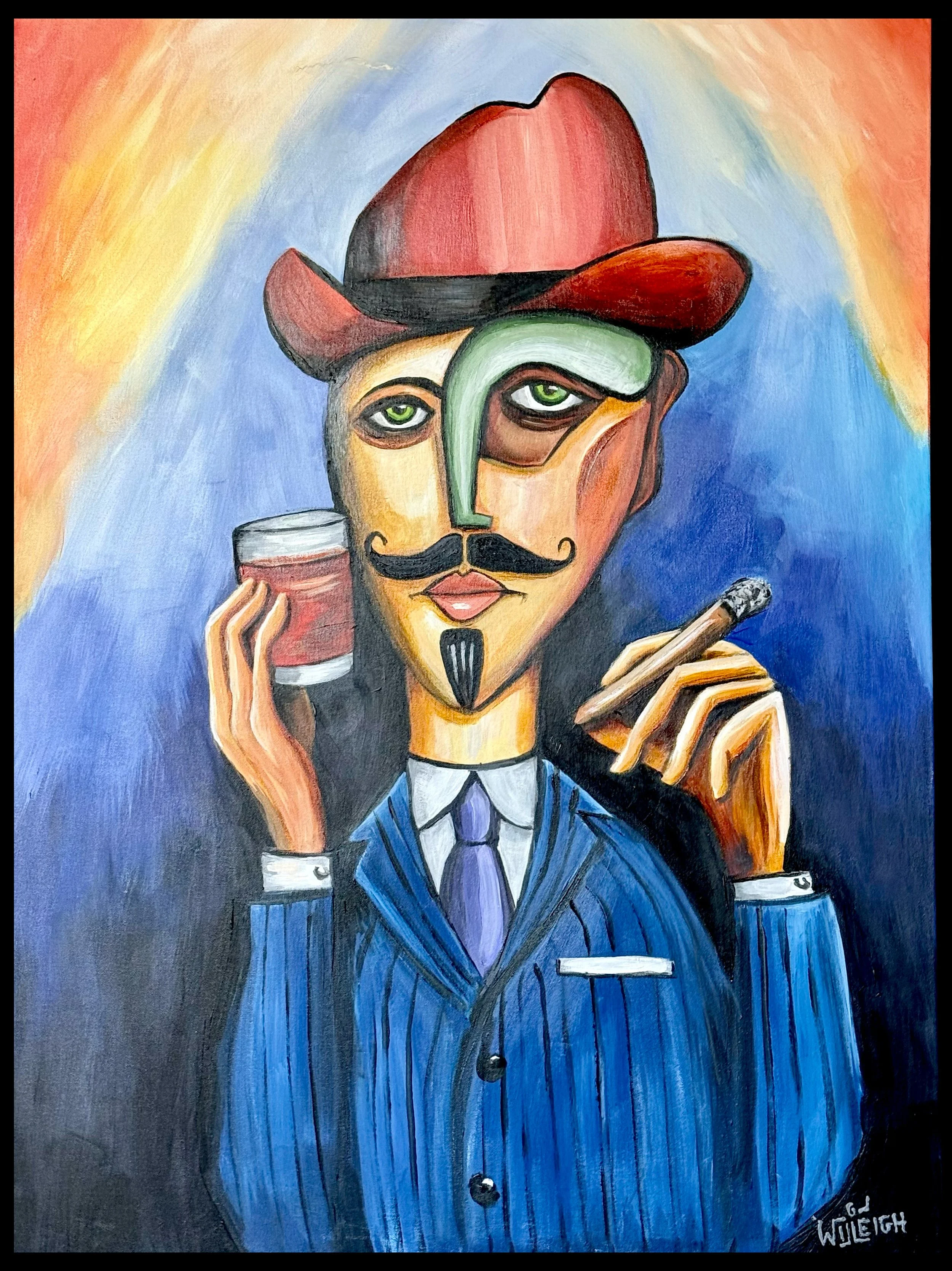BOURBON MAN FRMAED.jpg