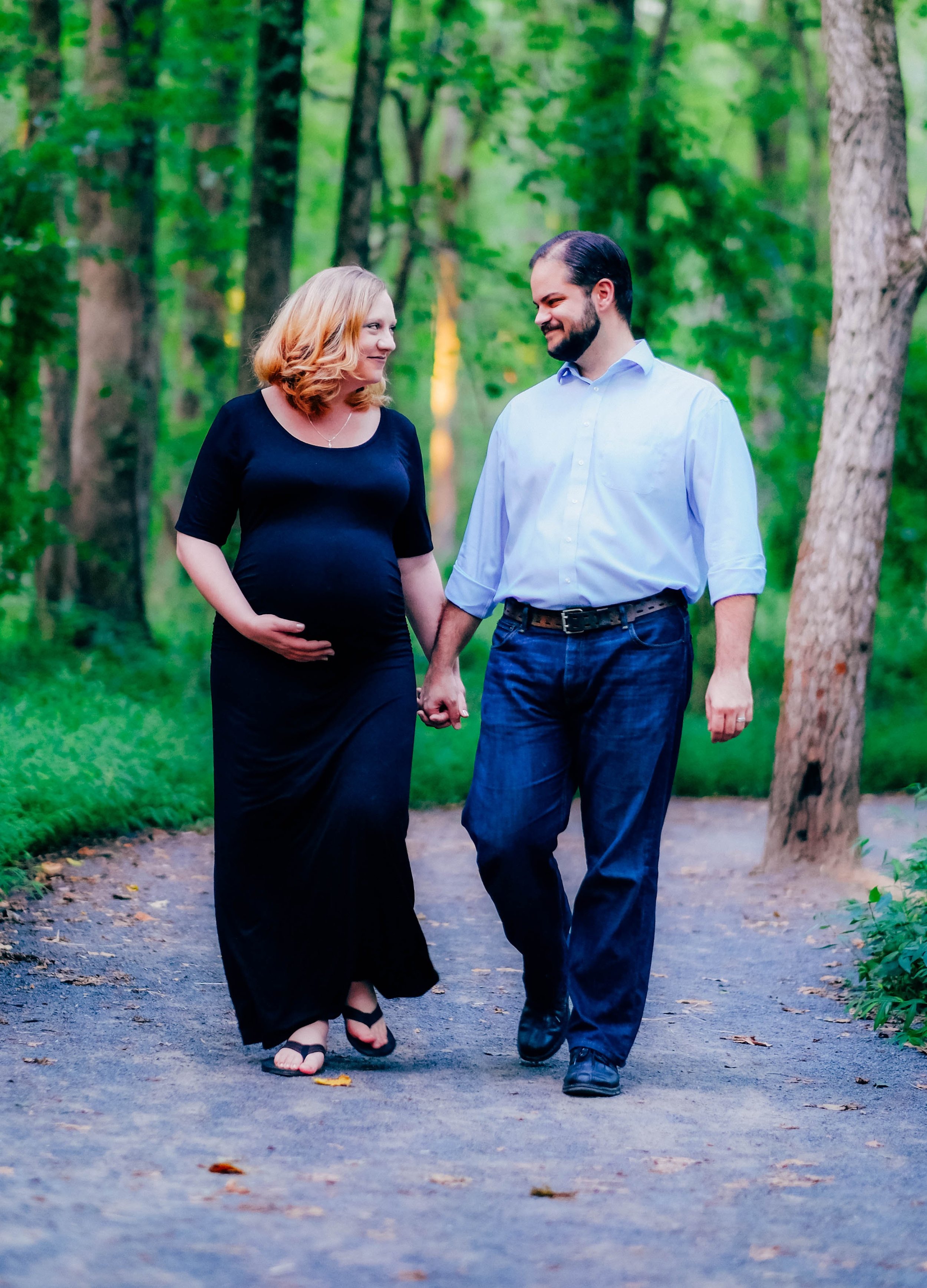 The trails at Huntley Meadows weave through a thick of trees that lead you to an amazing boardwalk